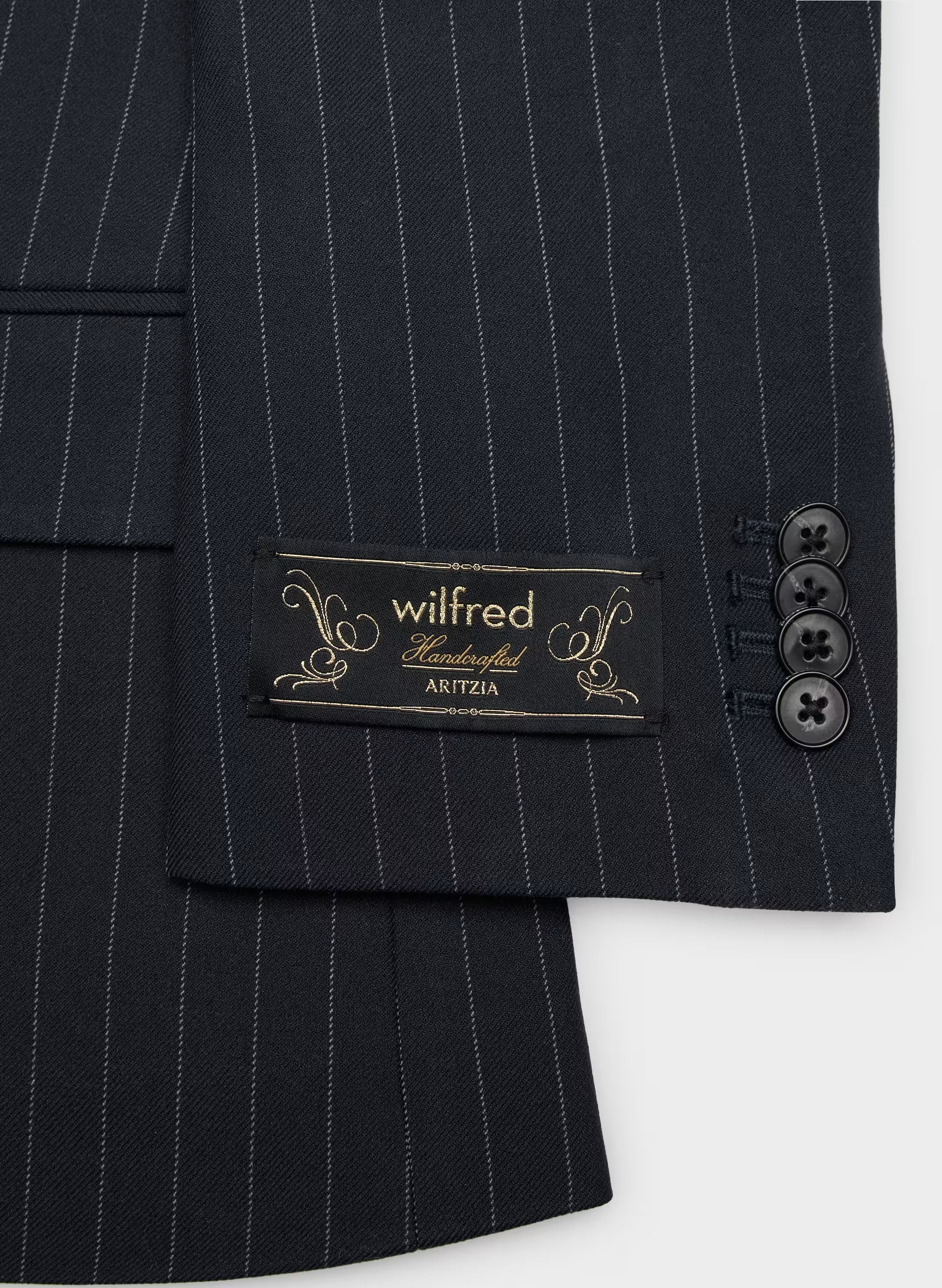 Etiquette Blazer - BLK STRP DK NT NVY/GRY