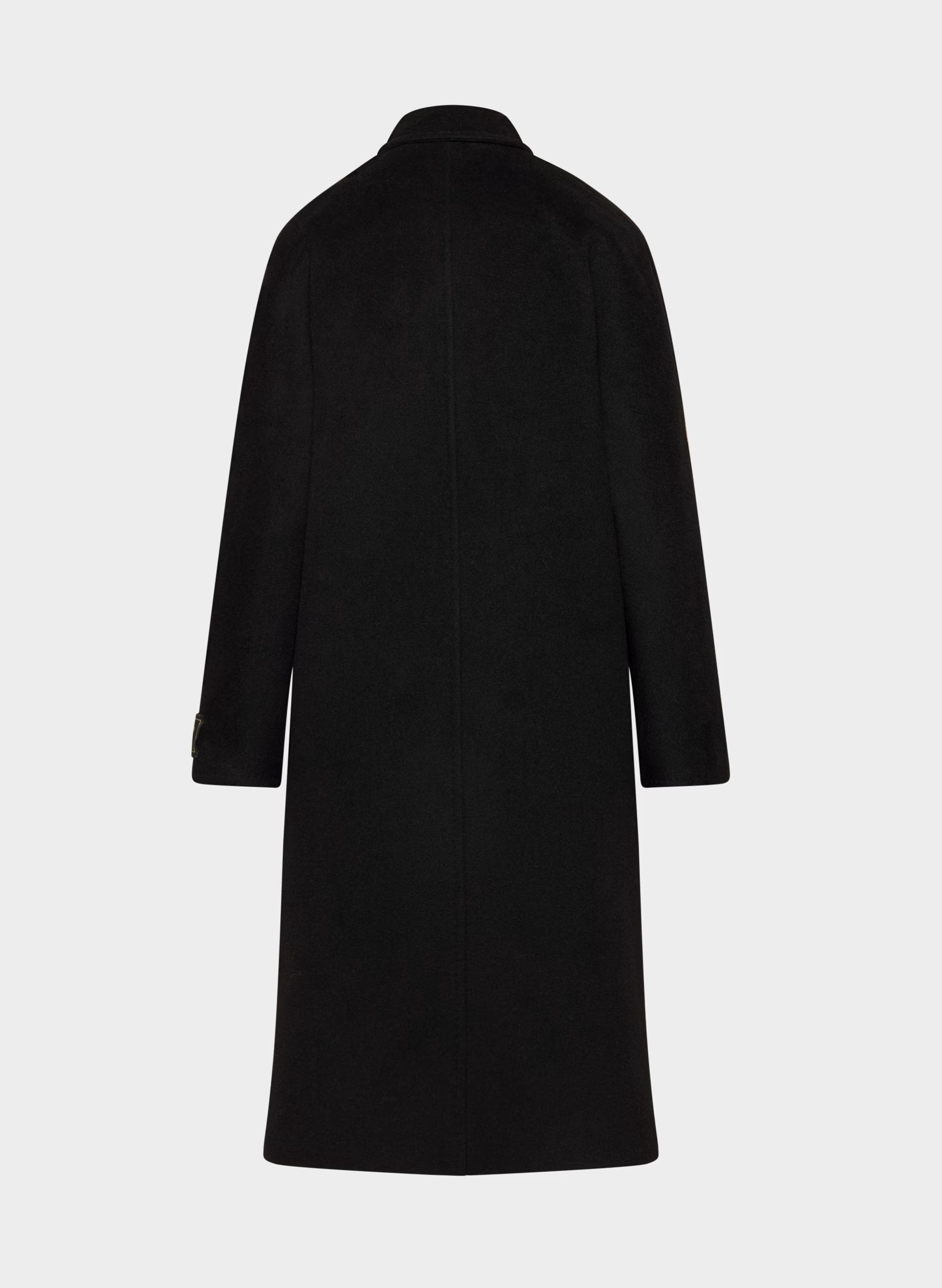 The Slouch™ Coat New - (Re)Camel Wool - BLACK