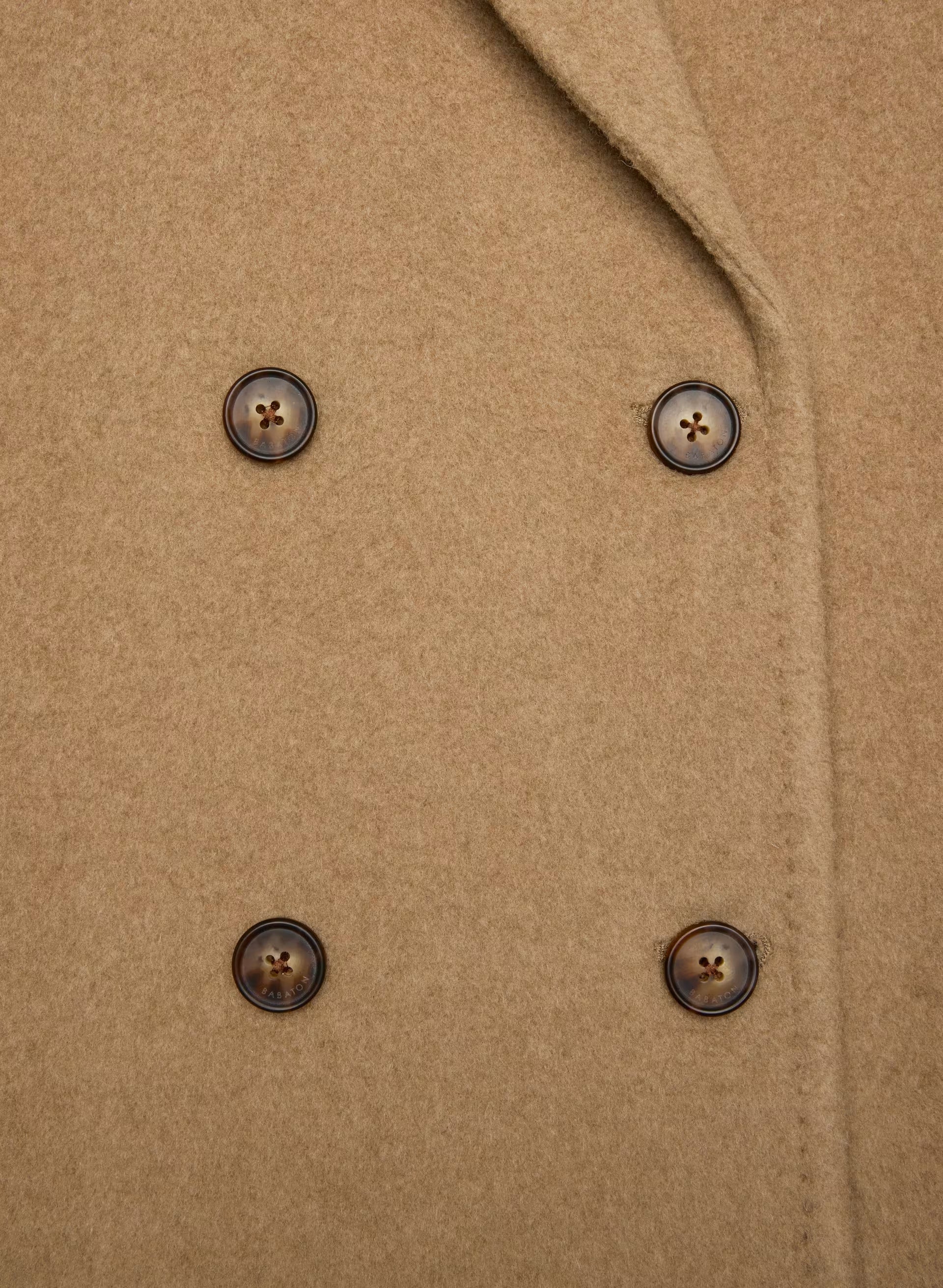 The Slouch™ Coat New - (Re)Camel Wool - COCOA SAND