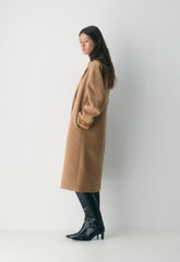 The Slouch™ Coat New - (Re)Camel Wool - COCOA SAND