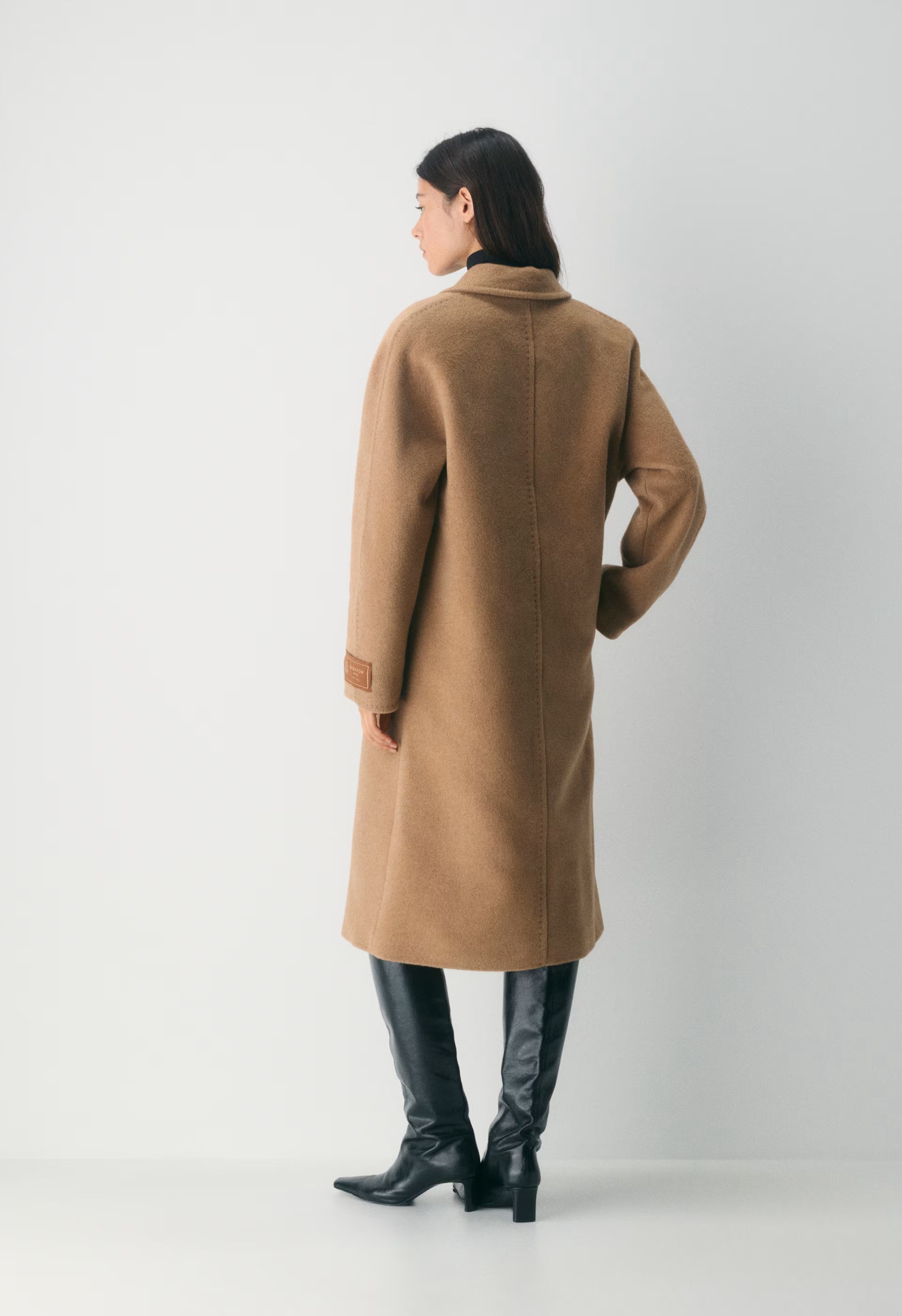 The Slouch™ Coat New - (Re)Camel Wool - COCOA SAND