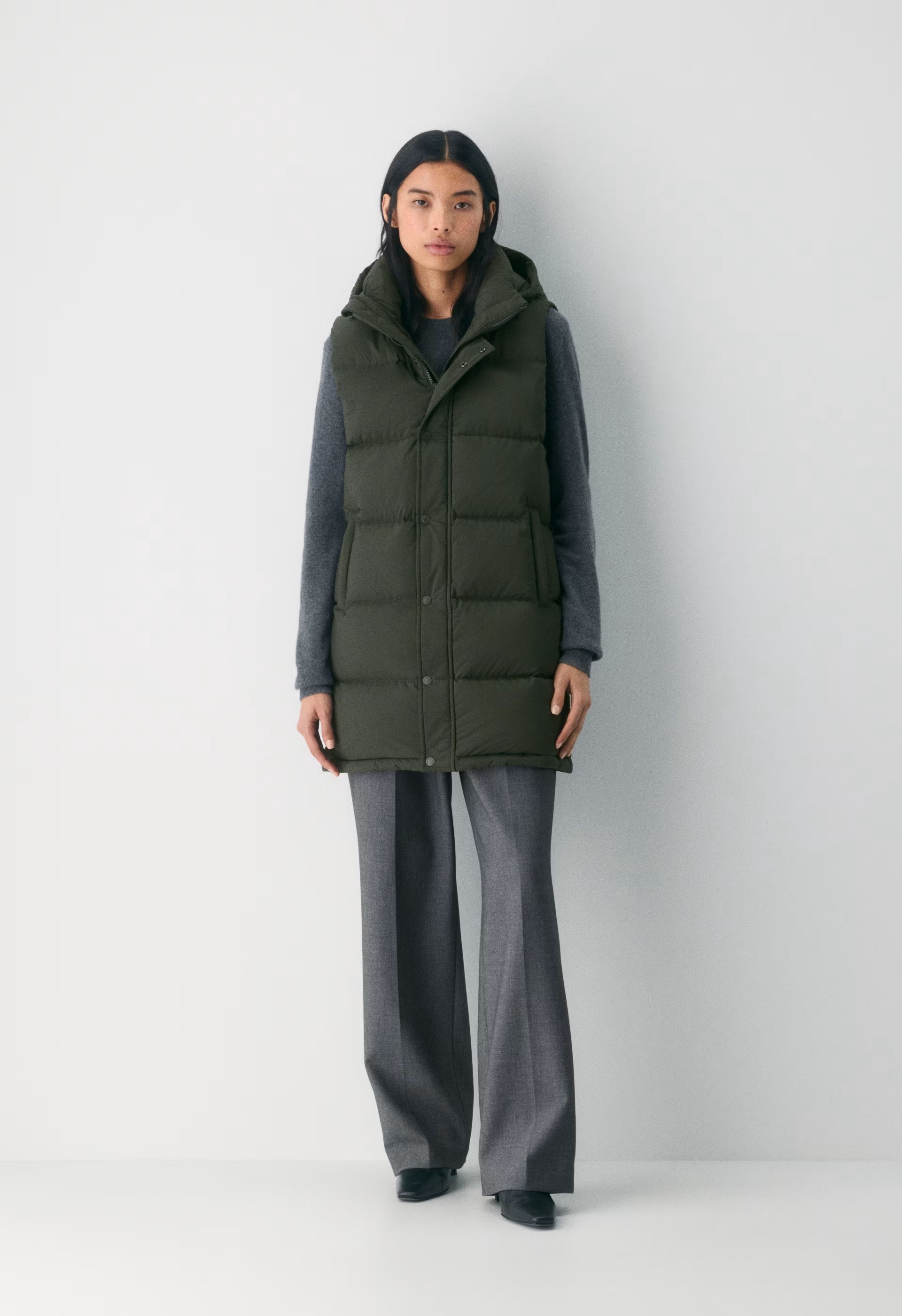 The Super Puff™ Mid Vest - cliMATTE™ - FLINT GREEN