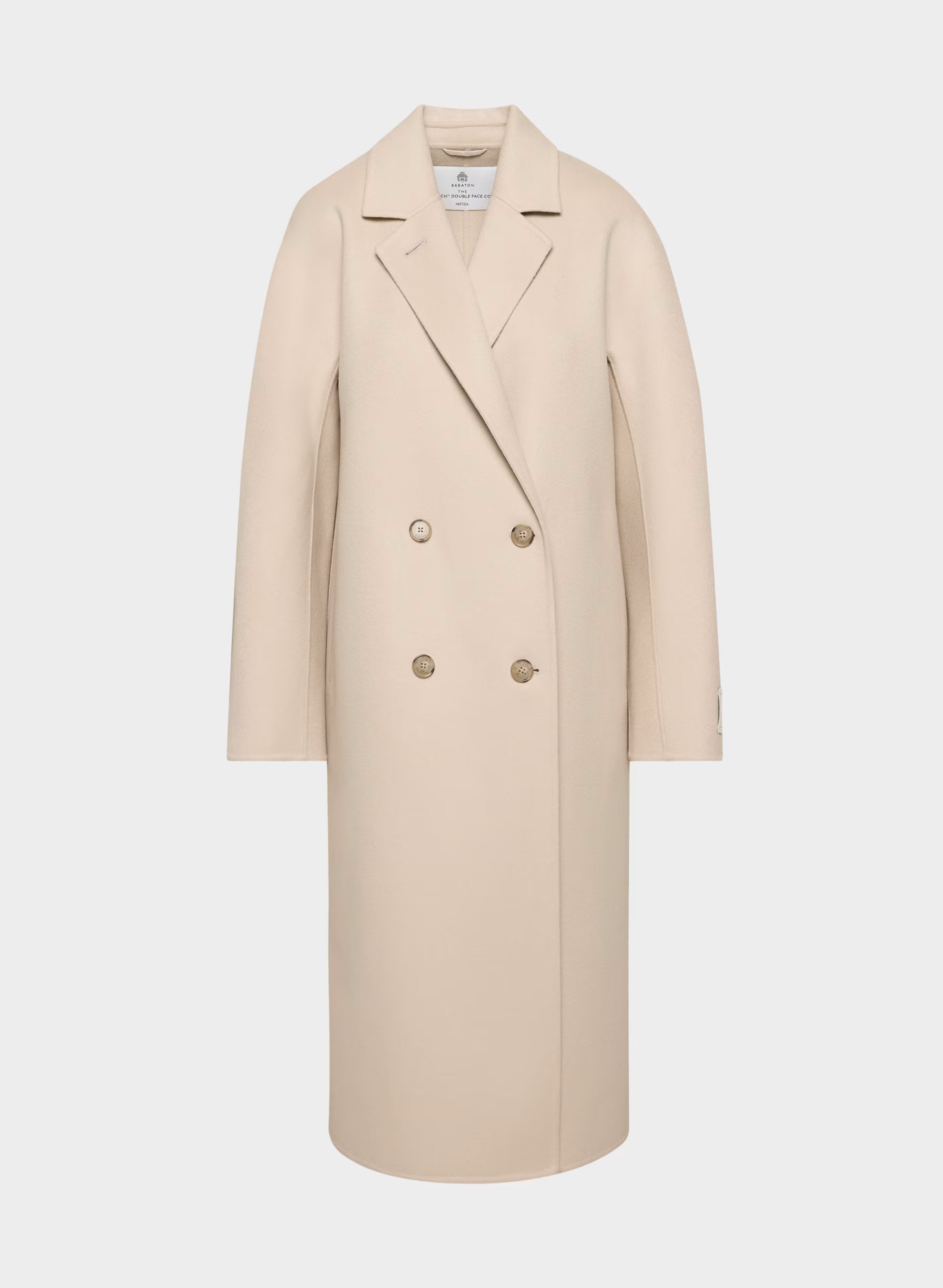 The Slouch™ Double-Faced Coat - Luxe (Re)Wool - MARCONA BEIGE