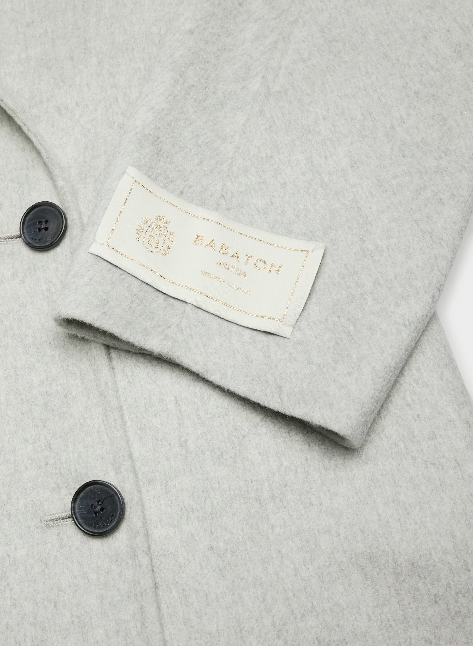 The Slouch™ Double-Faced Coat - Luxe (Re)Wool - HEATHER LIGHT GREY