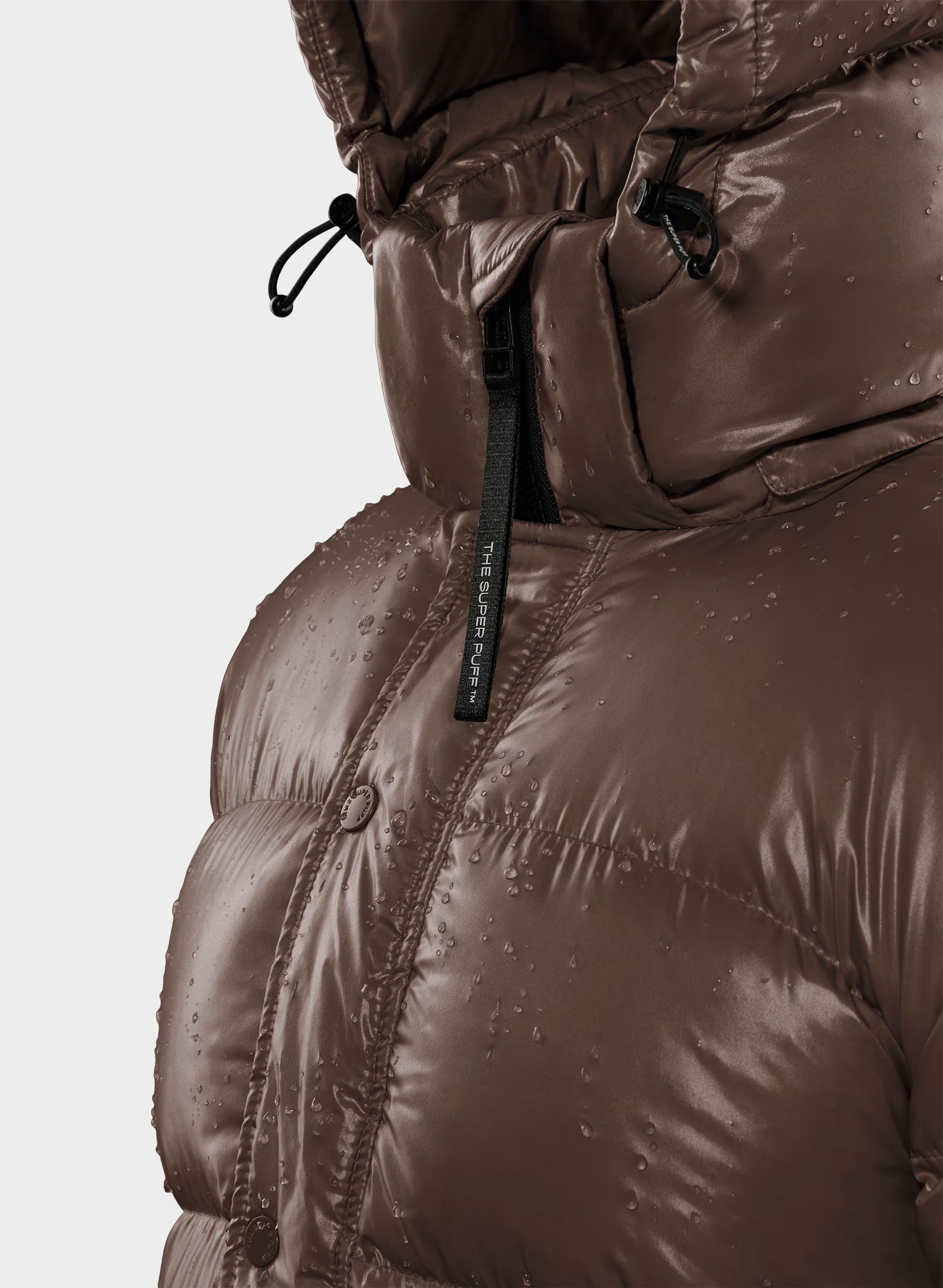 The Super Puff™ Long - Hi-Gloss - RICH MOCHA BROWN