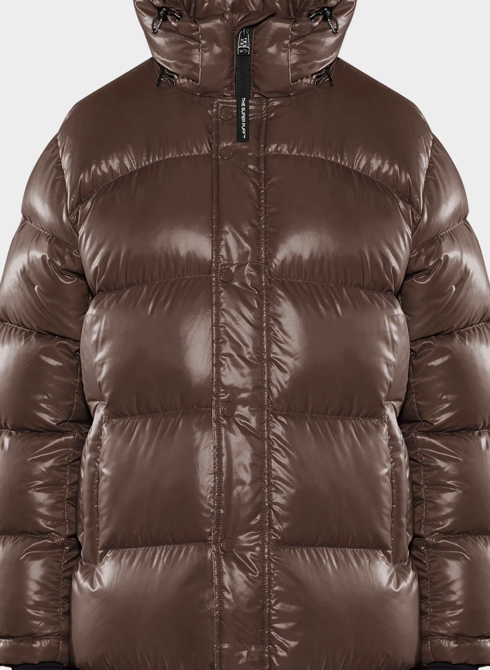 The Super Puff™ Long - Hi-Gloss - RICH MOCHA BROWN