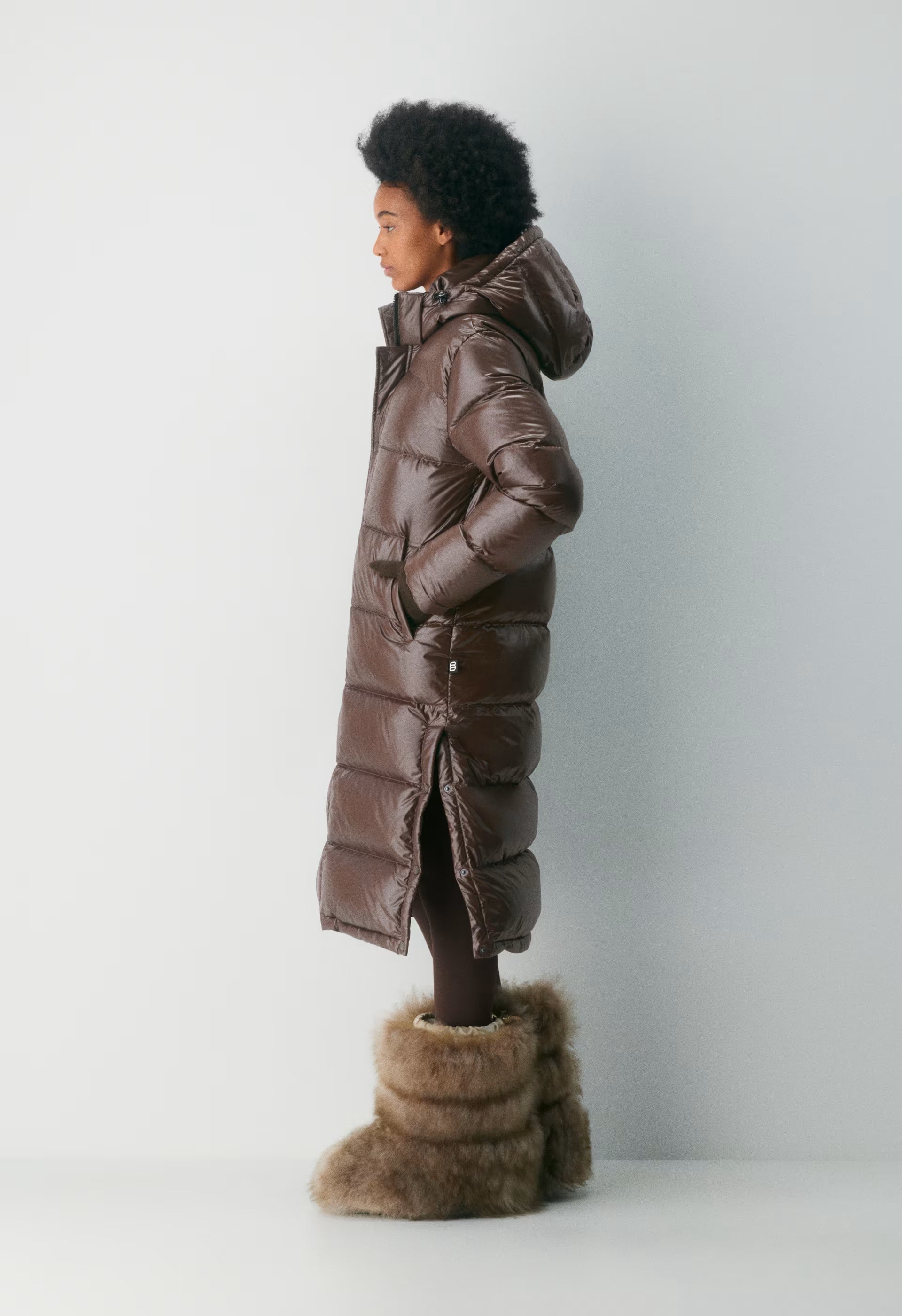 The Super Puff™ Long - Hi-Gloss - RICH MOCHA BROWN