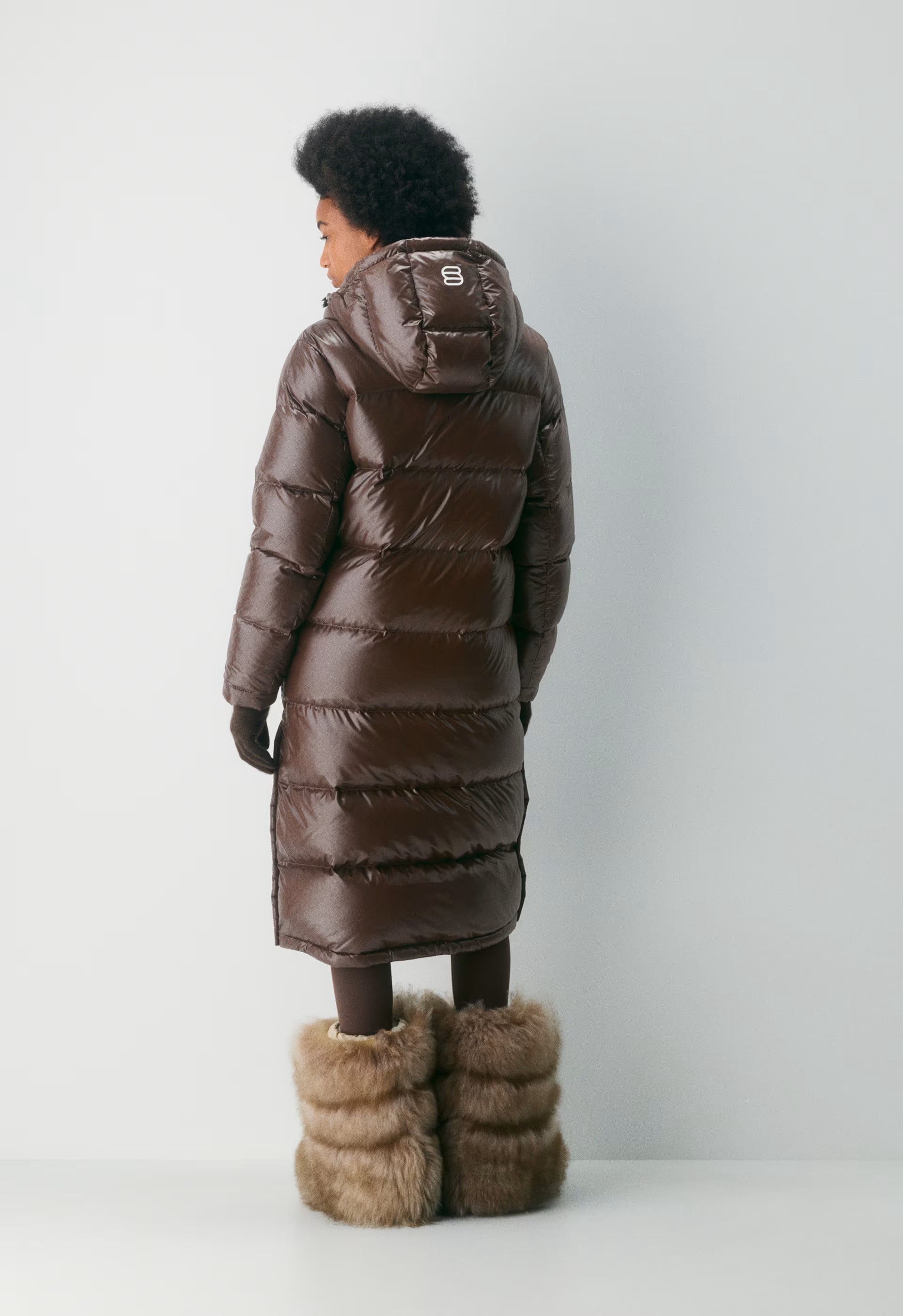 The Super Puff™ Long - Hi-Gloss - RICH MOCHA BROWN