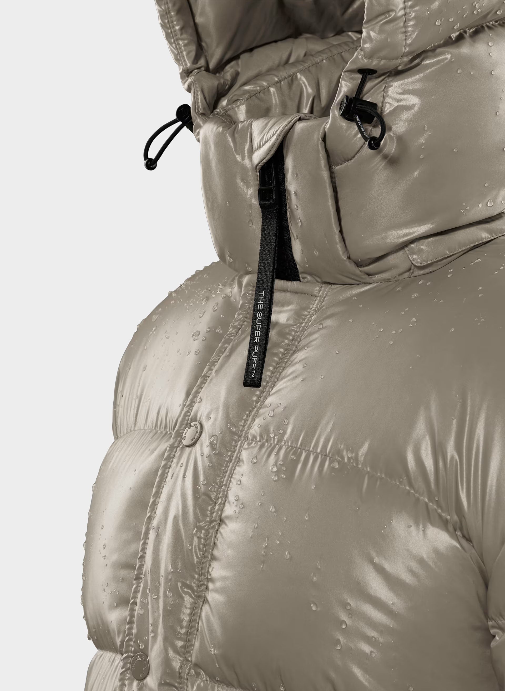 The Super Puff™ Long - Hi-Gloss - MODERN TAUPE