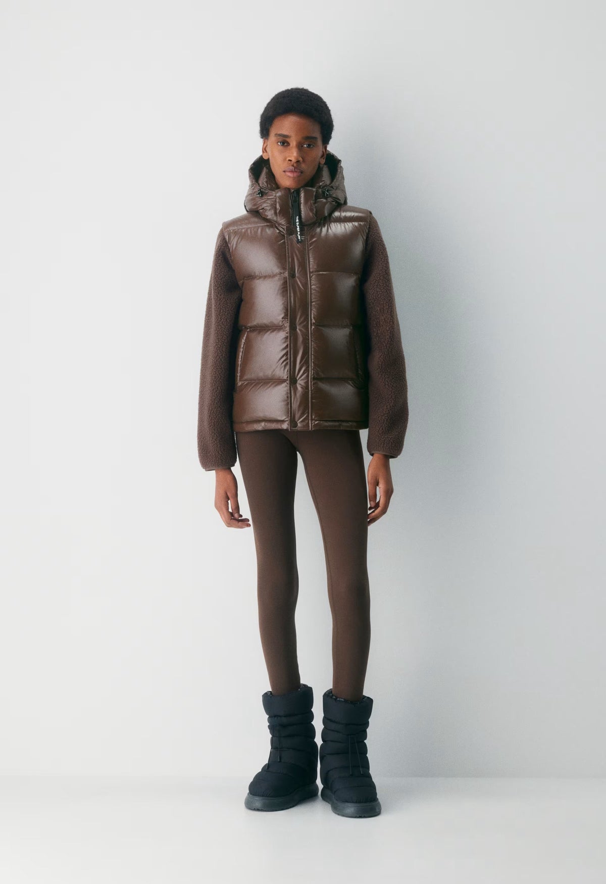 The Super Puff™ Vest - Hi-Gloss - RICH MOCHA BROWN