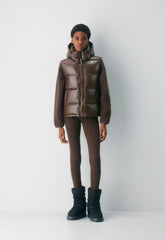 The Super Puff™ Vest - Hi-Gloss - RICH MOCHA BROWN