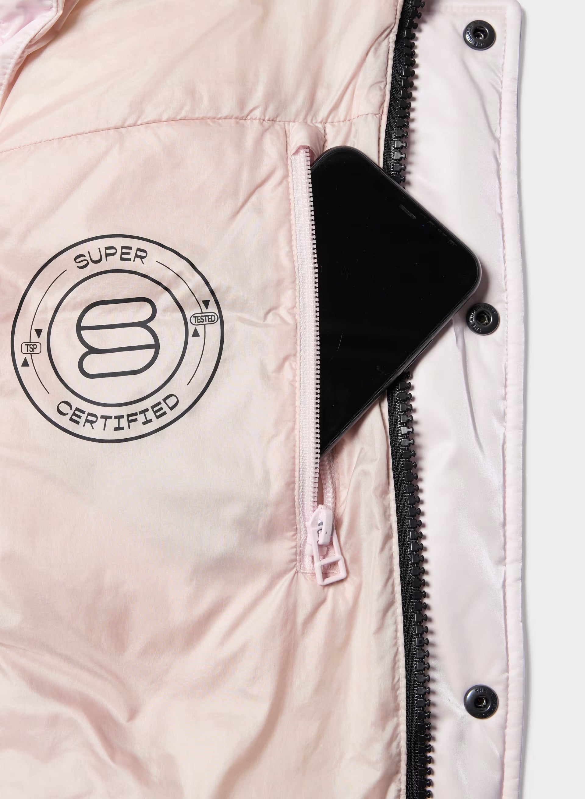 The Super Puff™ Vest - Liquid Shine - MOCHI PINK