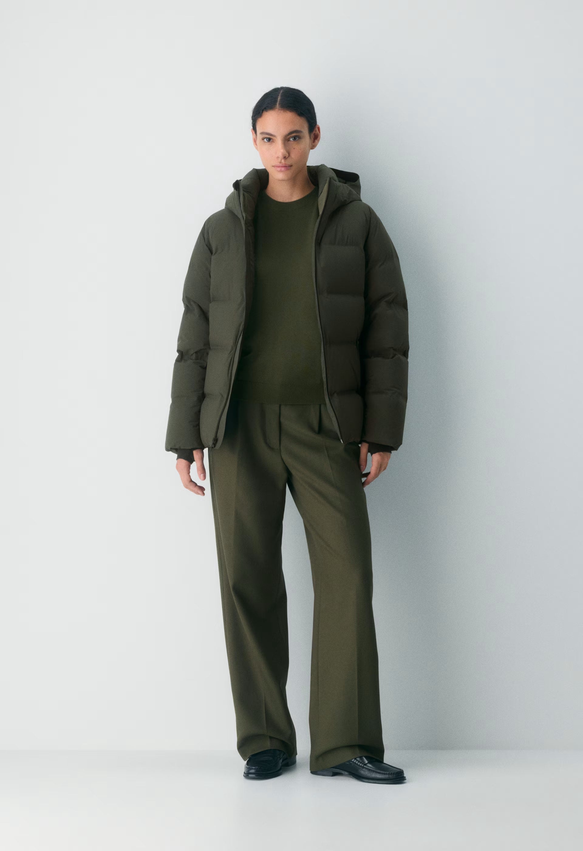 The Super Puff₂O™ - Rainstop™ - FLINT GREEN