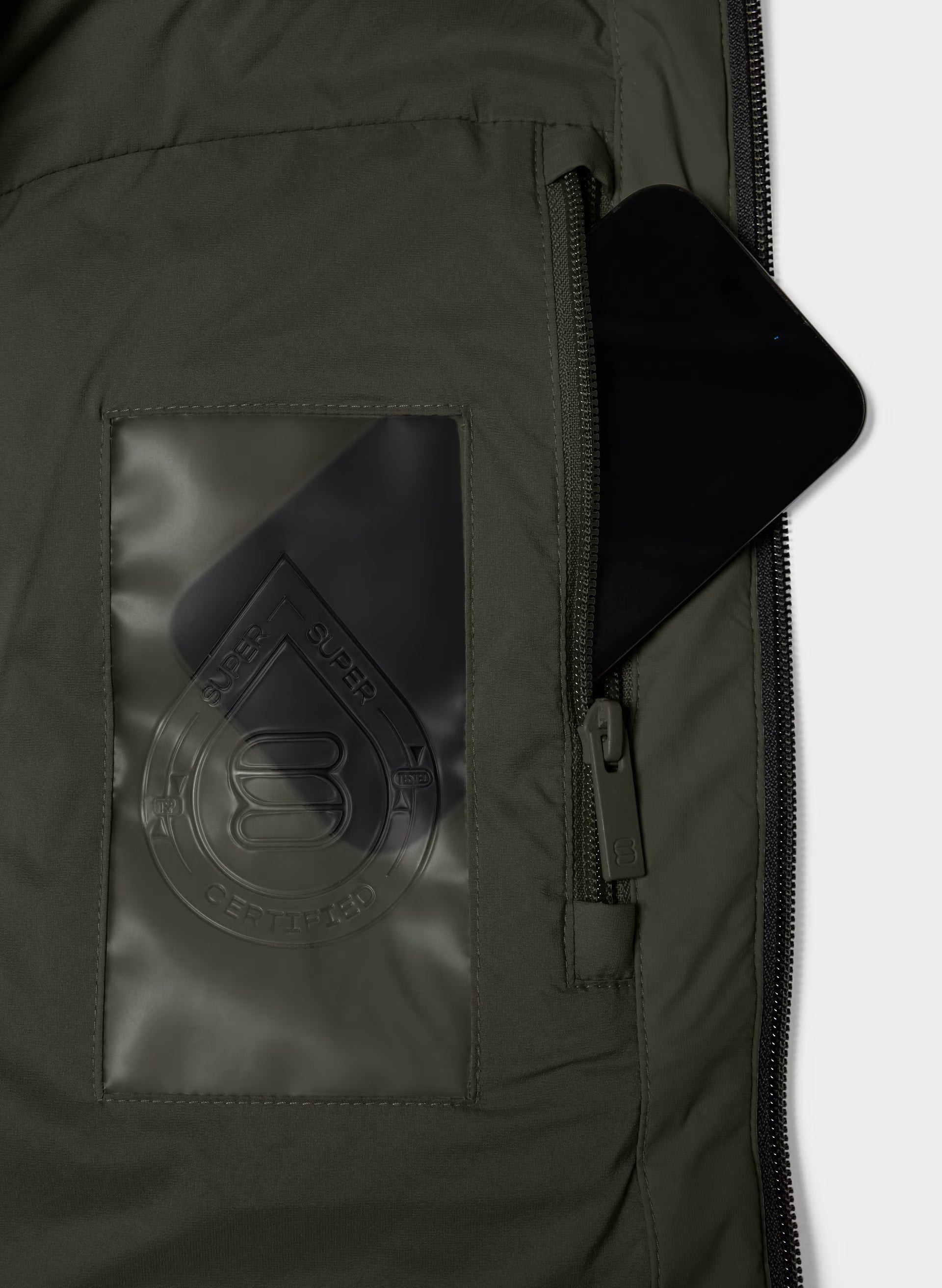 The Super Puff₂O™ Mid - Rainstop™ - FLINT GREEN