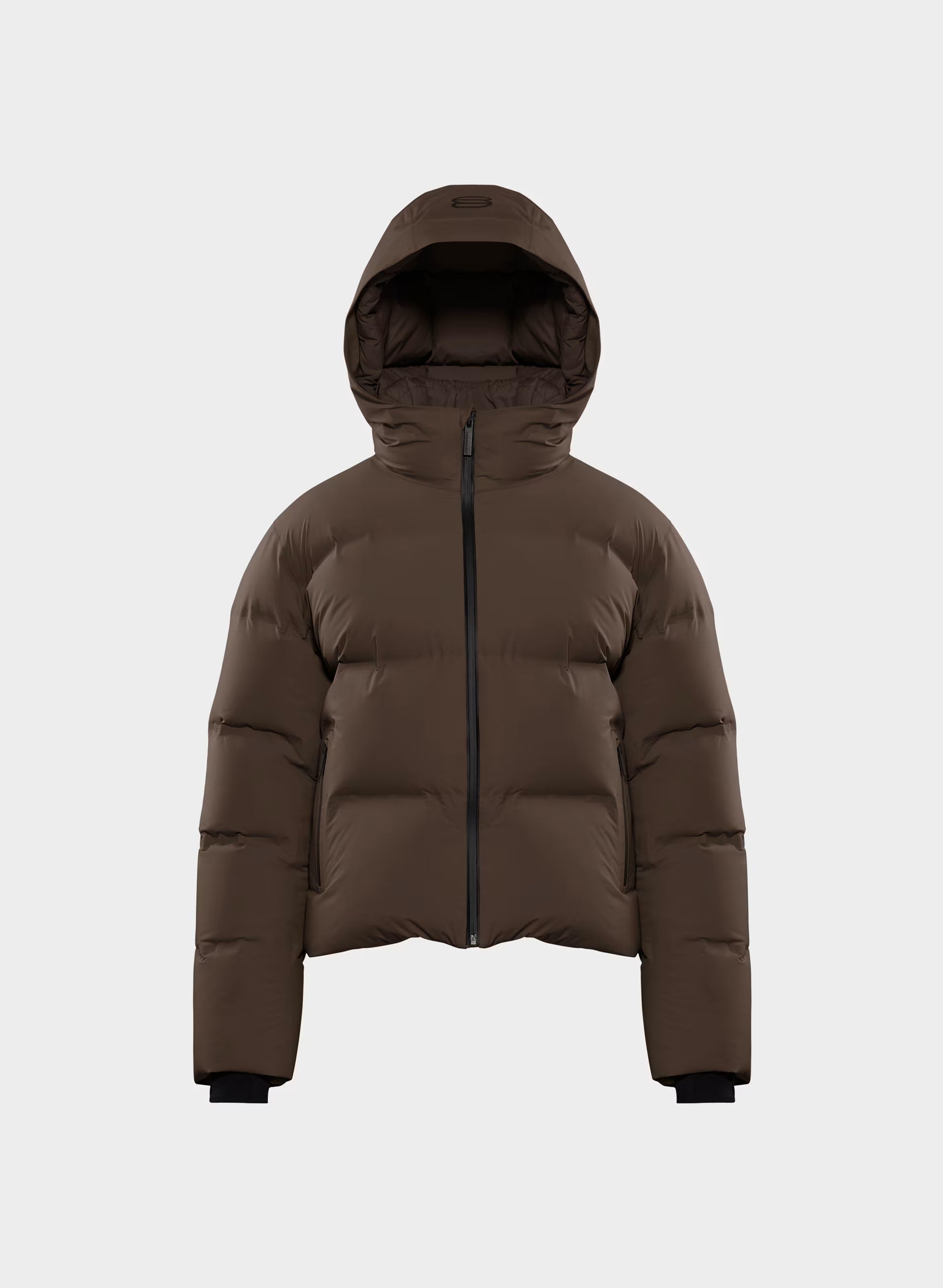 The Super Puff₂O™ Shorty - Rainstop™ - RICH MOCHA BROWN