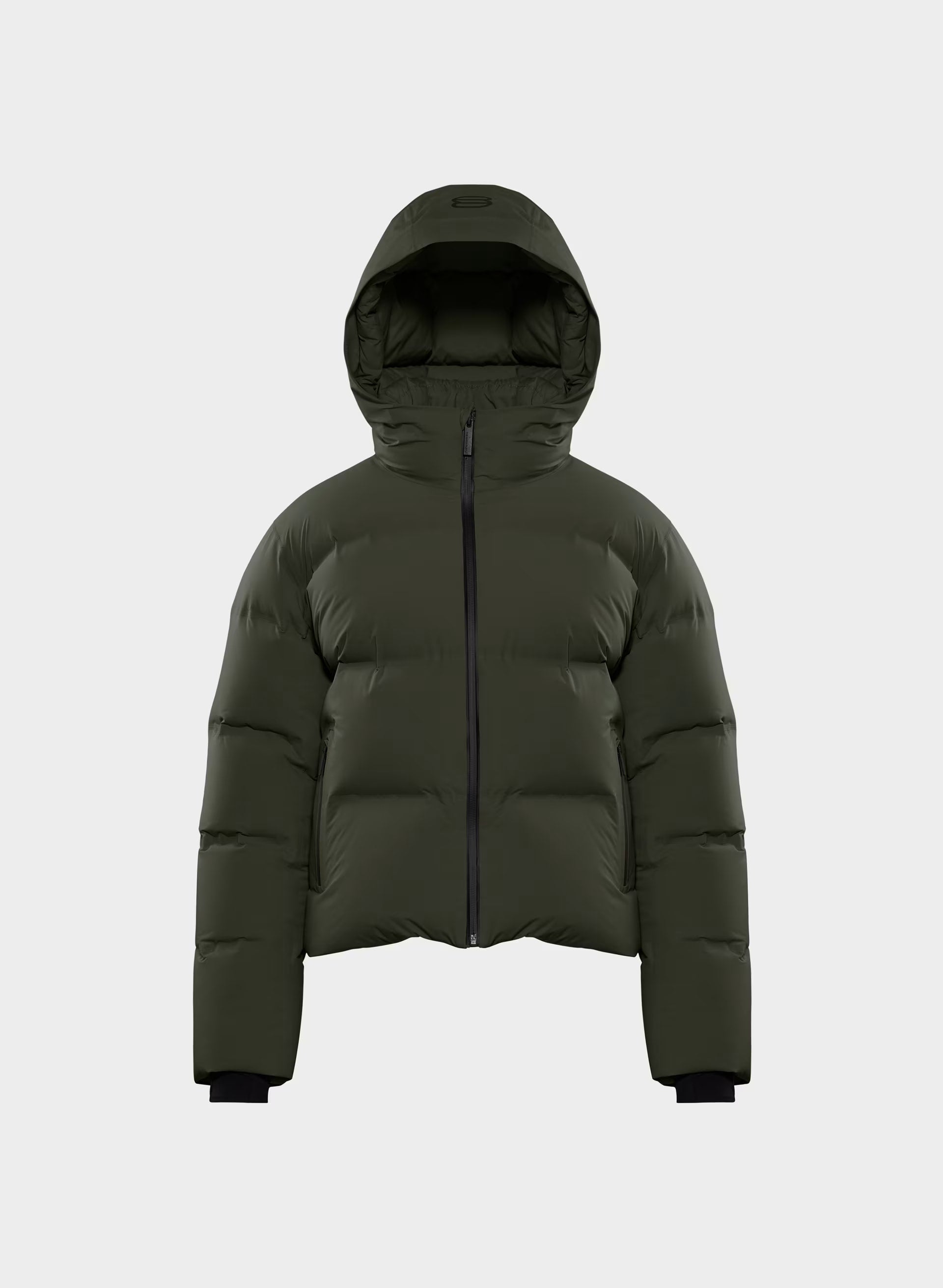 The Super Puff₂O™ Shorty - Rainstop™ - FLINT GREEN