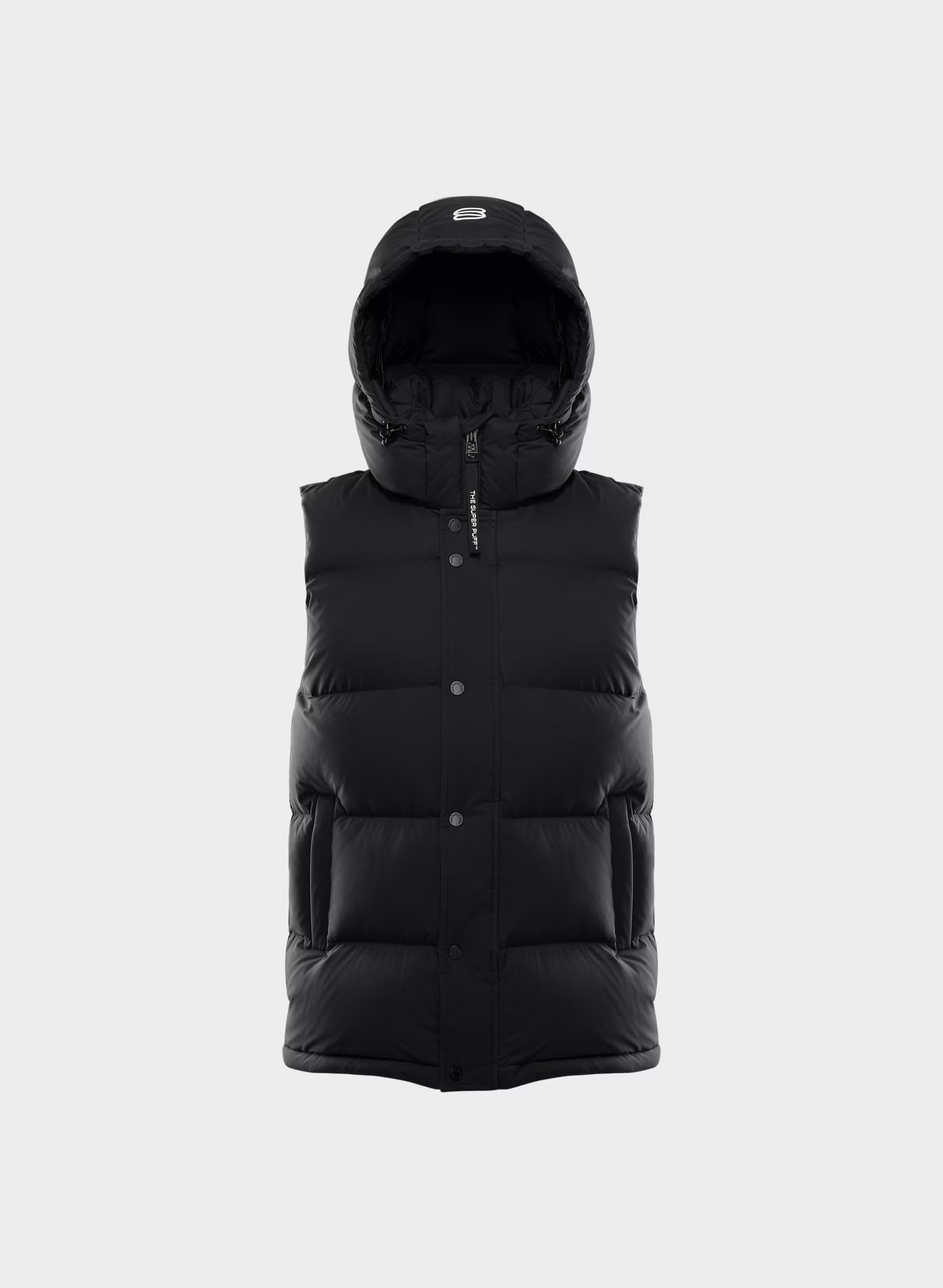 The SuperPuff™ LoHip Vest - cliMATTE™ - BLACK