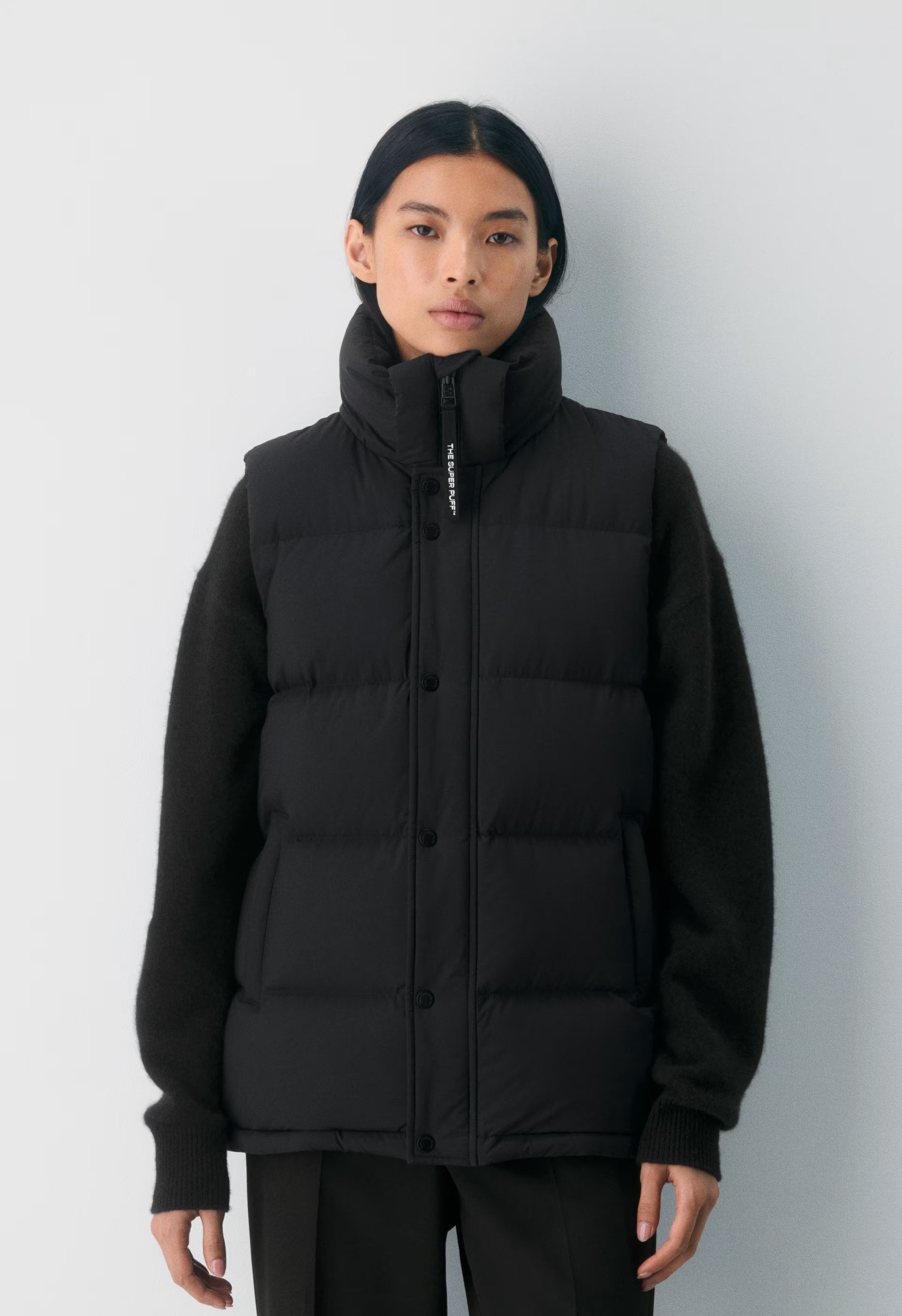 The SuperPuff™ LoHip Vest - cliMATTE™ - BLACK