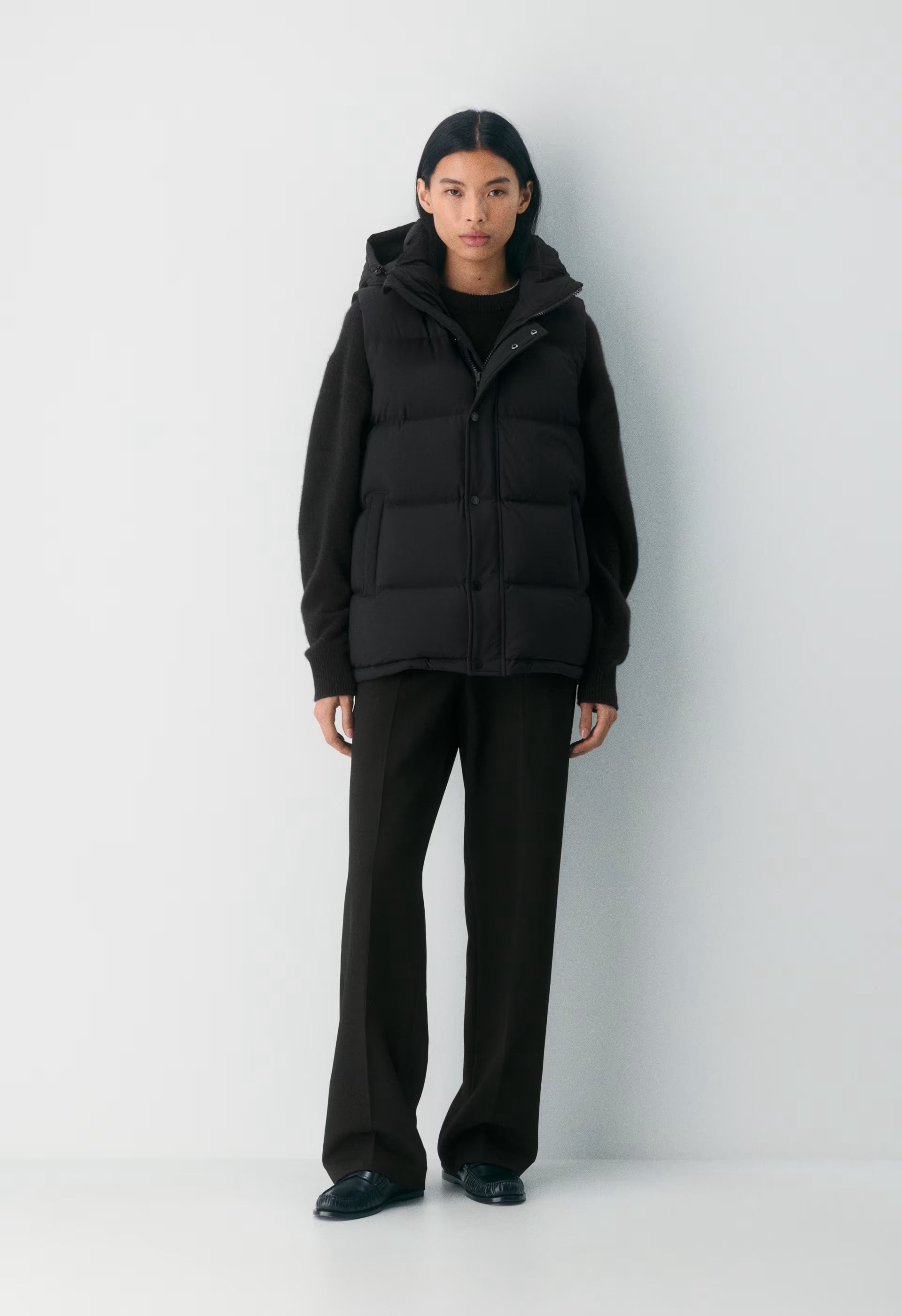 The SuperPuff™ LoHip Vest - cliMATTE™ - BLACK