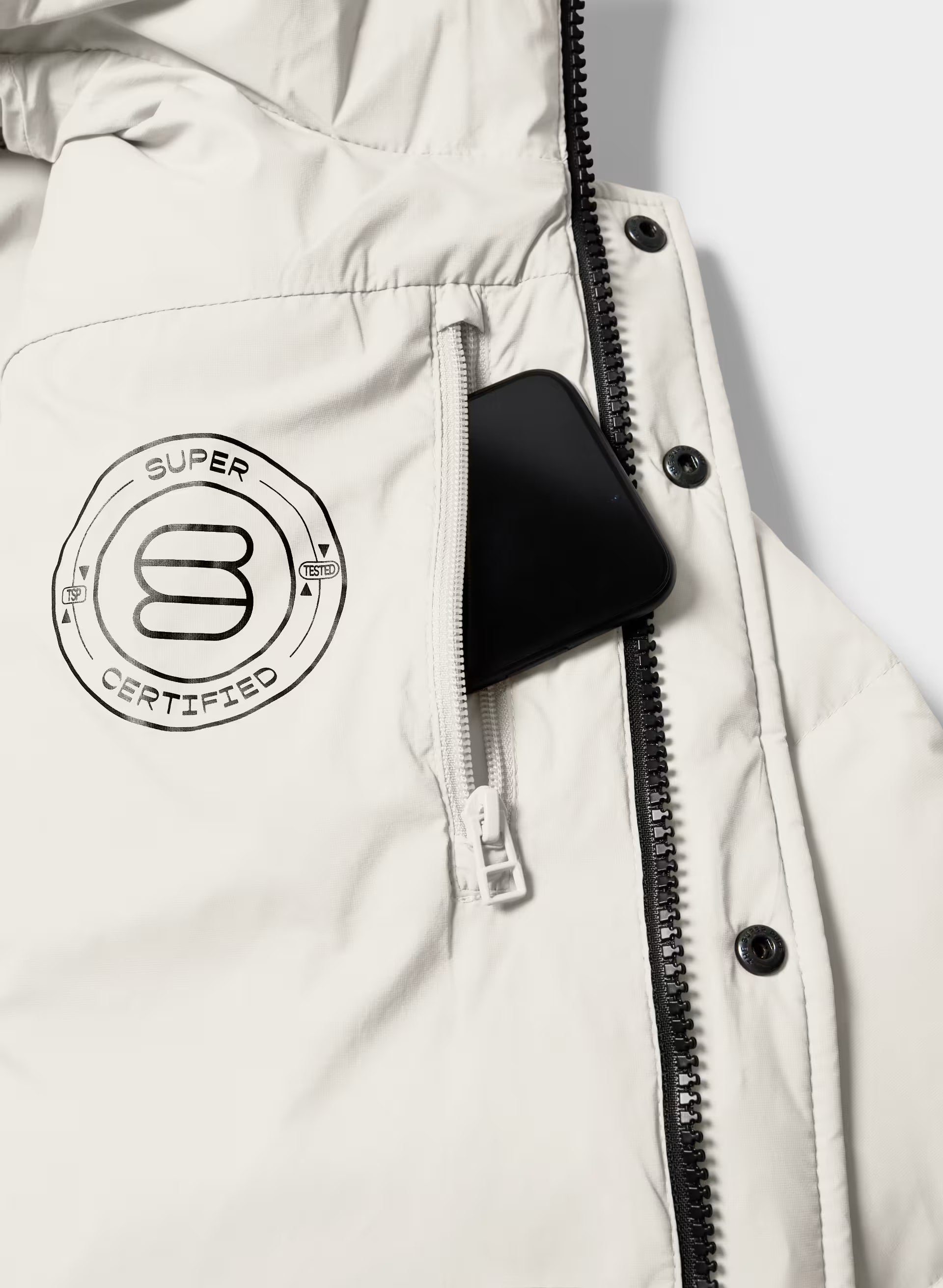 The SuperPuff™ LoHip Vest - cliMATTE™ - MATTE PEARL