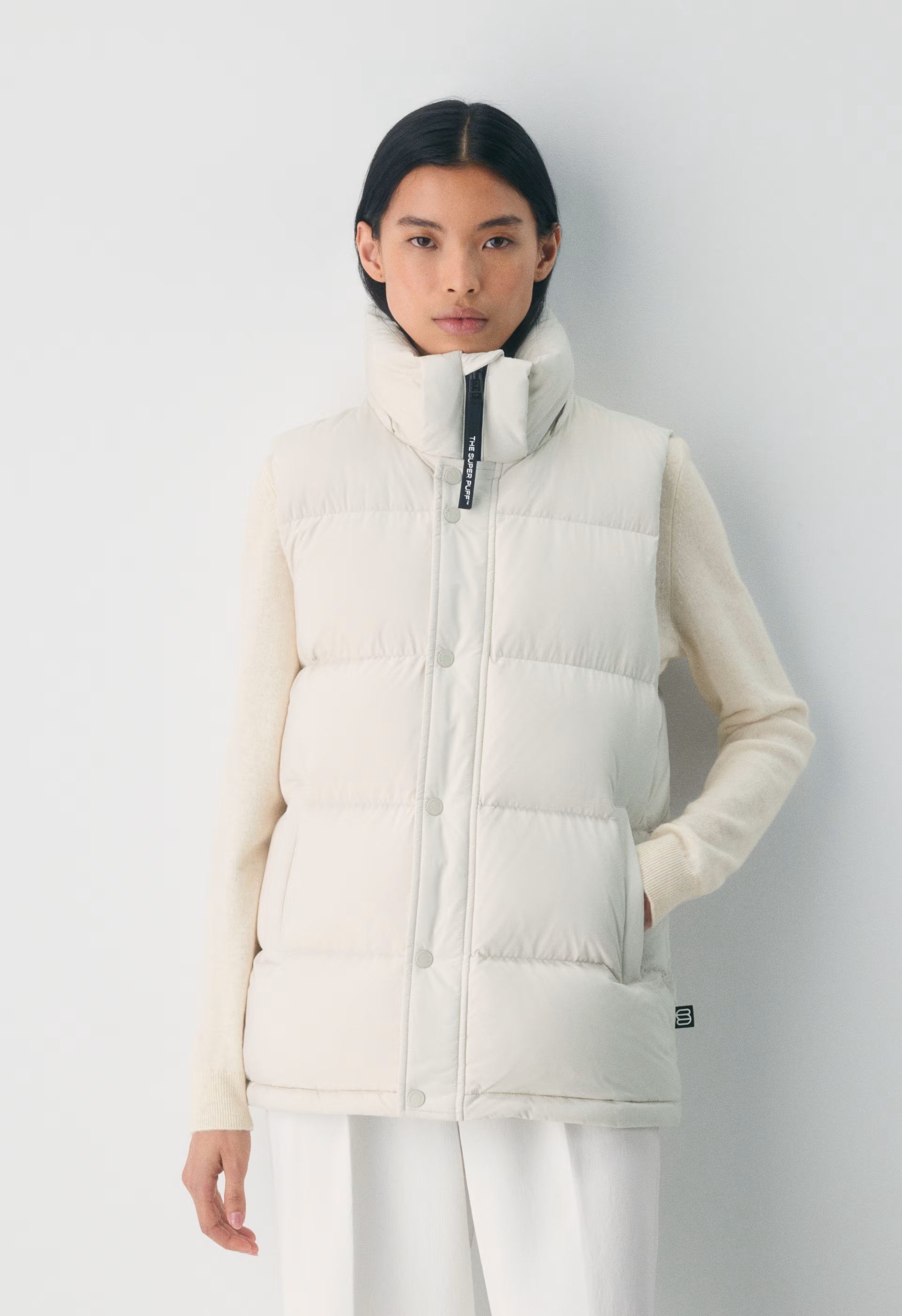 The SuperPuff™ LoHip Vest - cliMATTE™ - MATTE PEARL