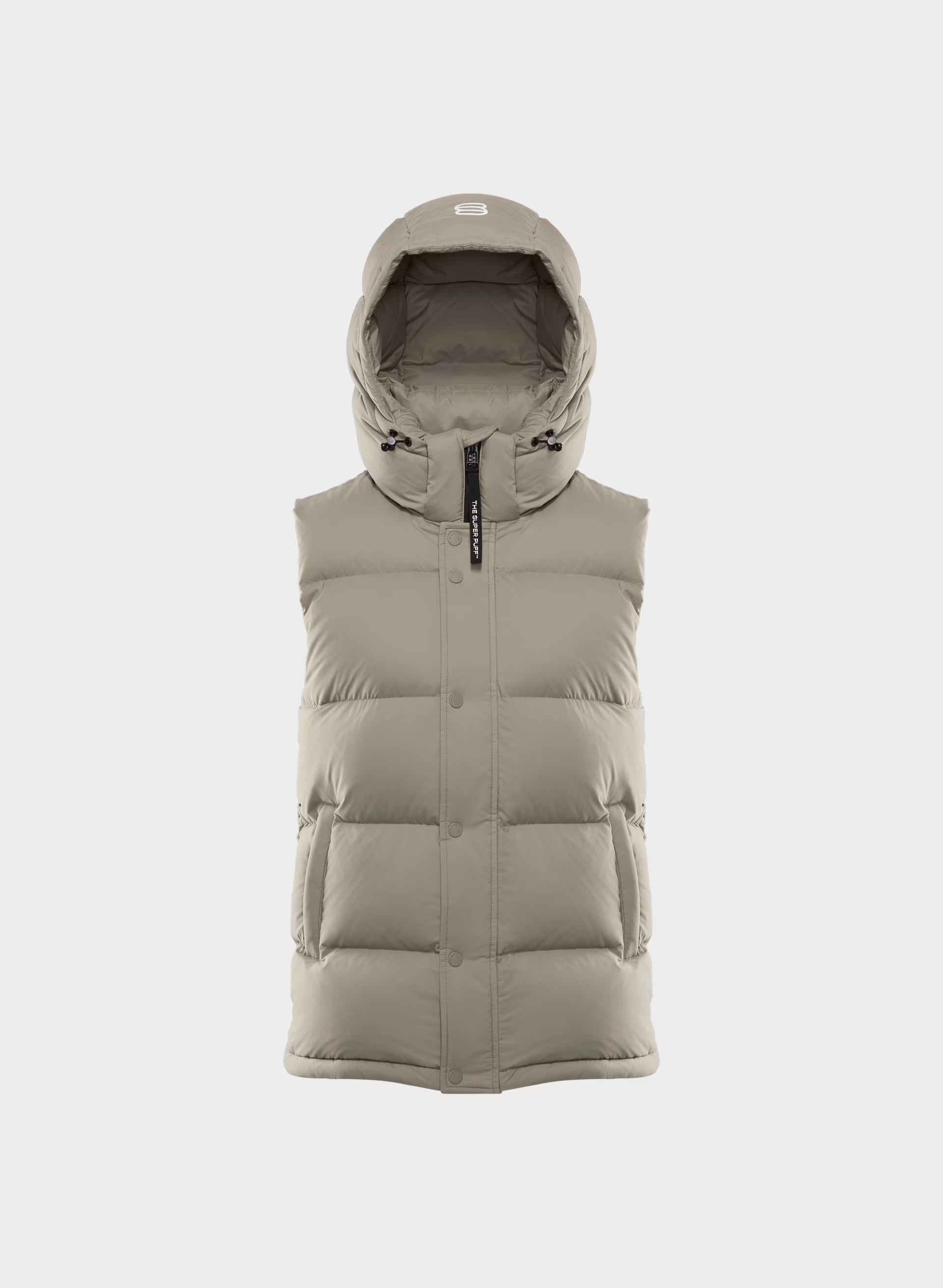 The SuperPuff™ LoHip Vest - cliMATTE™ - MODERN TAUPE