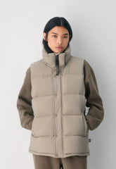 The SuperPuff™ LoHip Vest - cliMATTE™ - MODERN TAUPE