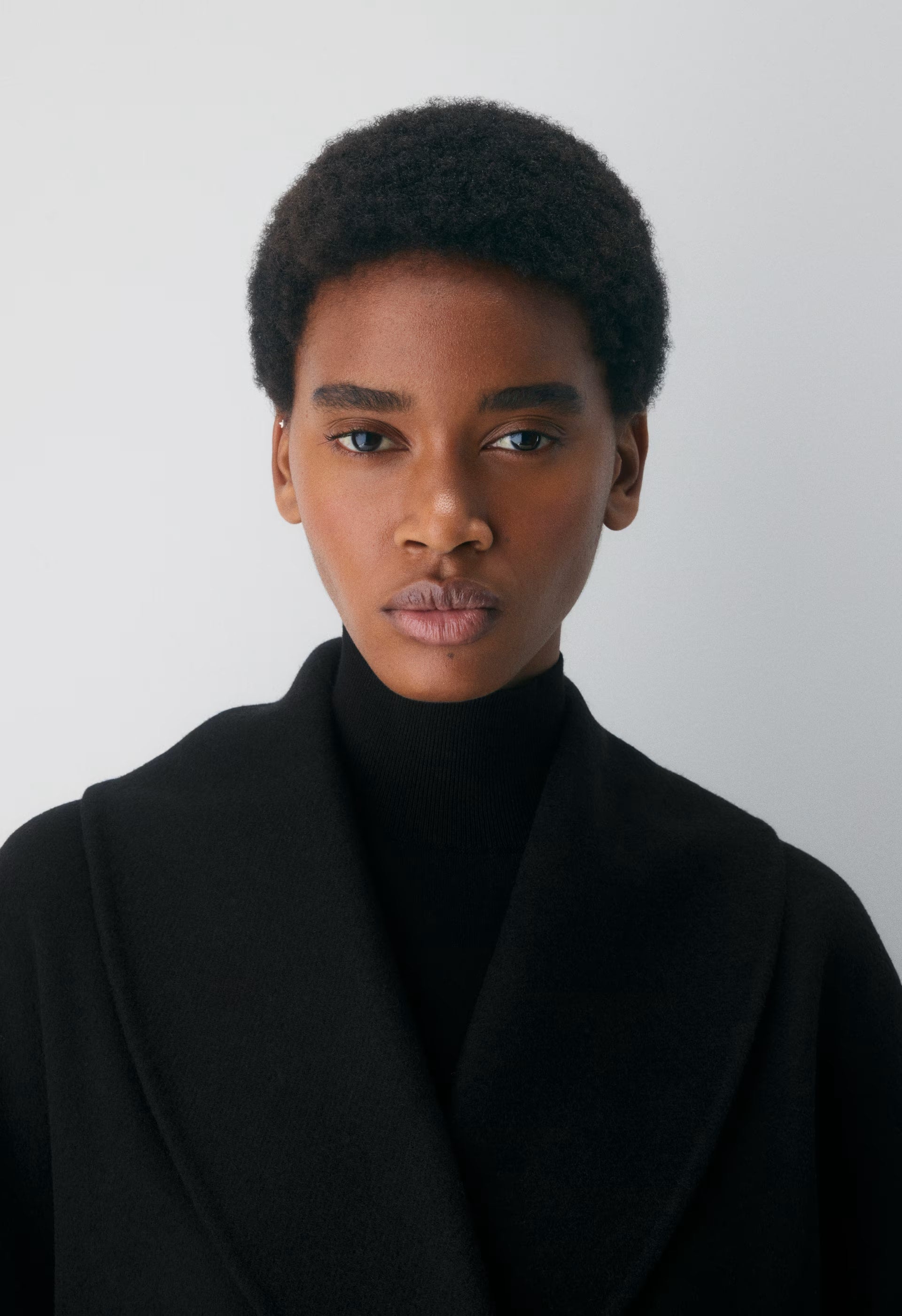 The Mezzanine Double-Faced Coat - Luxe (Re)Wool - BLACK