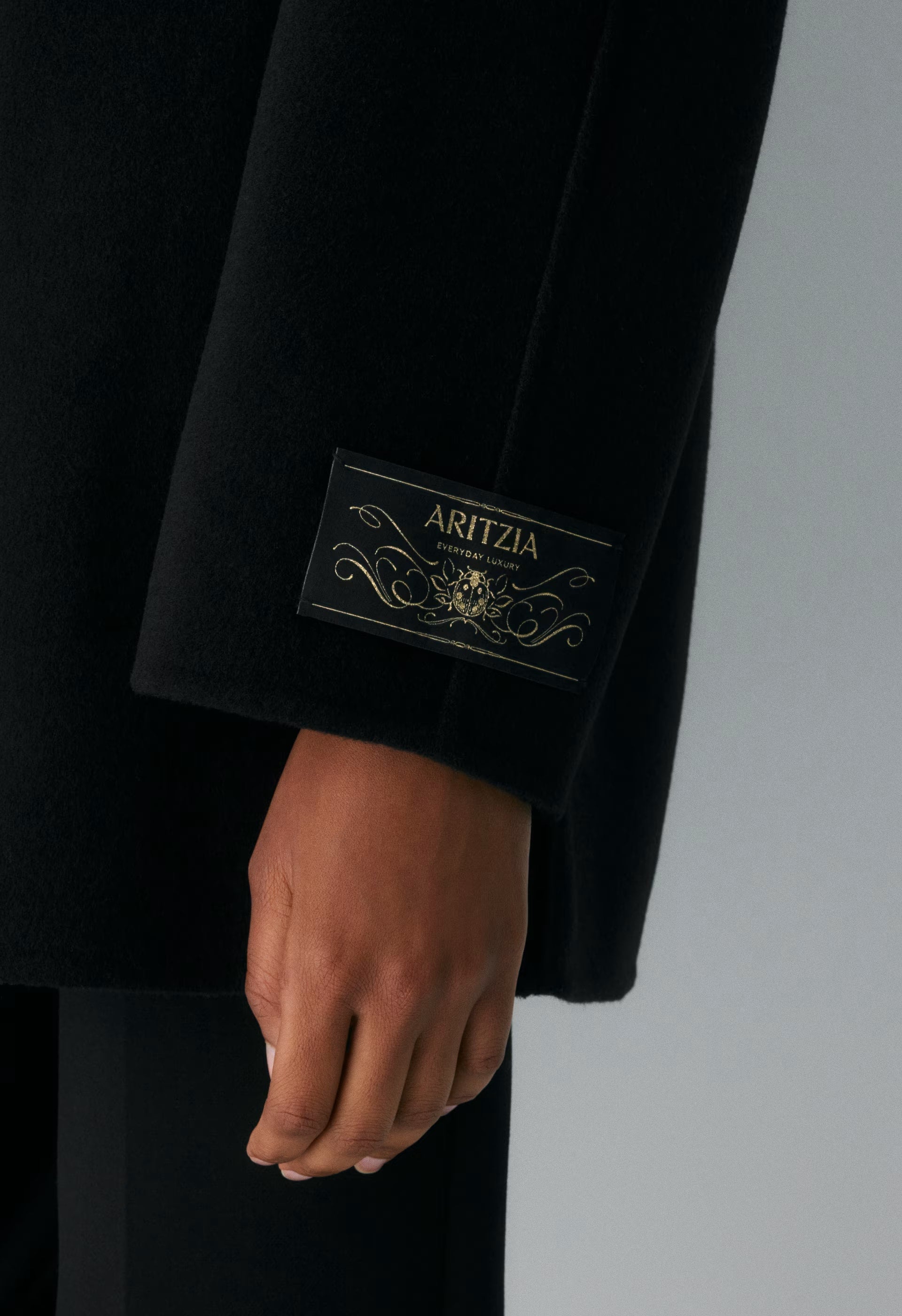 The Mezzanine Double-Faced Coat - Luxe (Re)Wool - BLACK