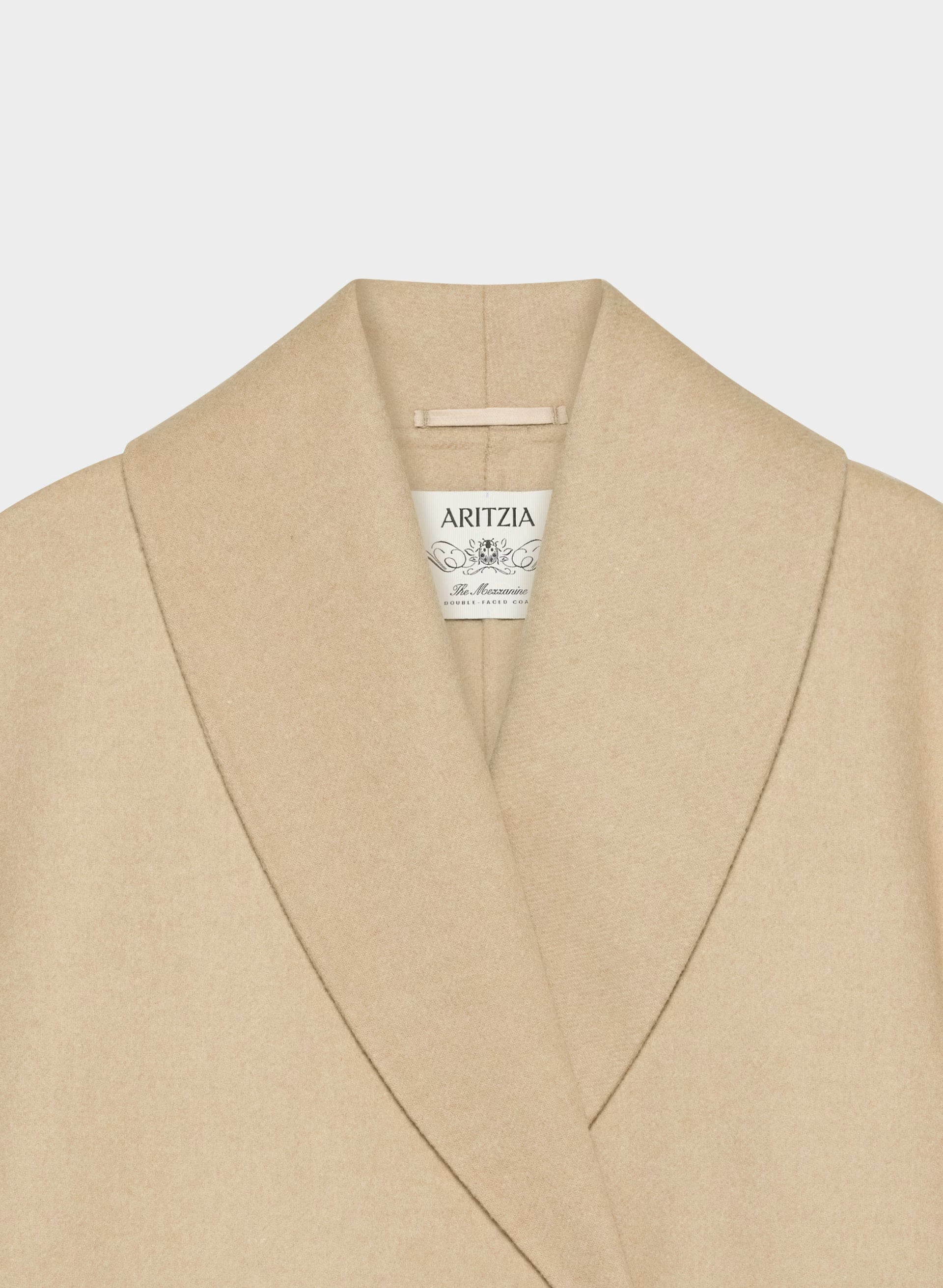 The Mezzanine Double-Faced Coat - Luxe (Re)Wool - GOLD CAMEL
