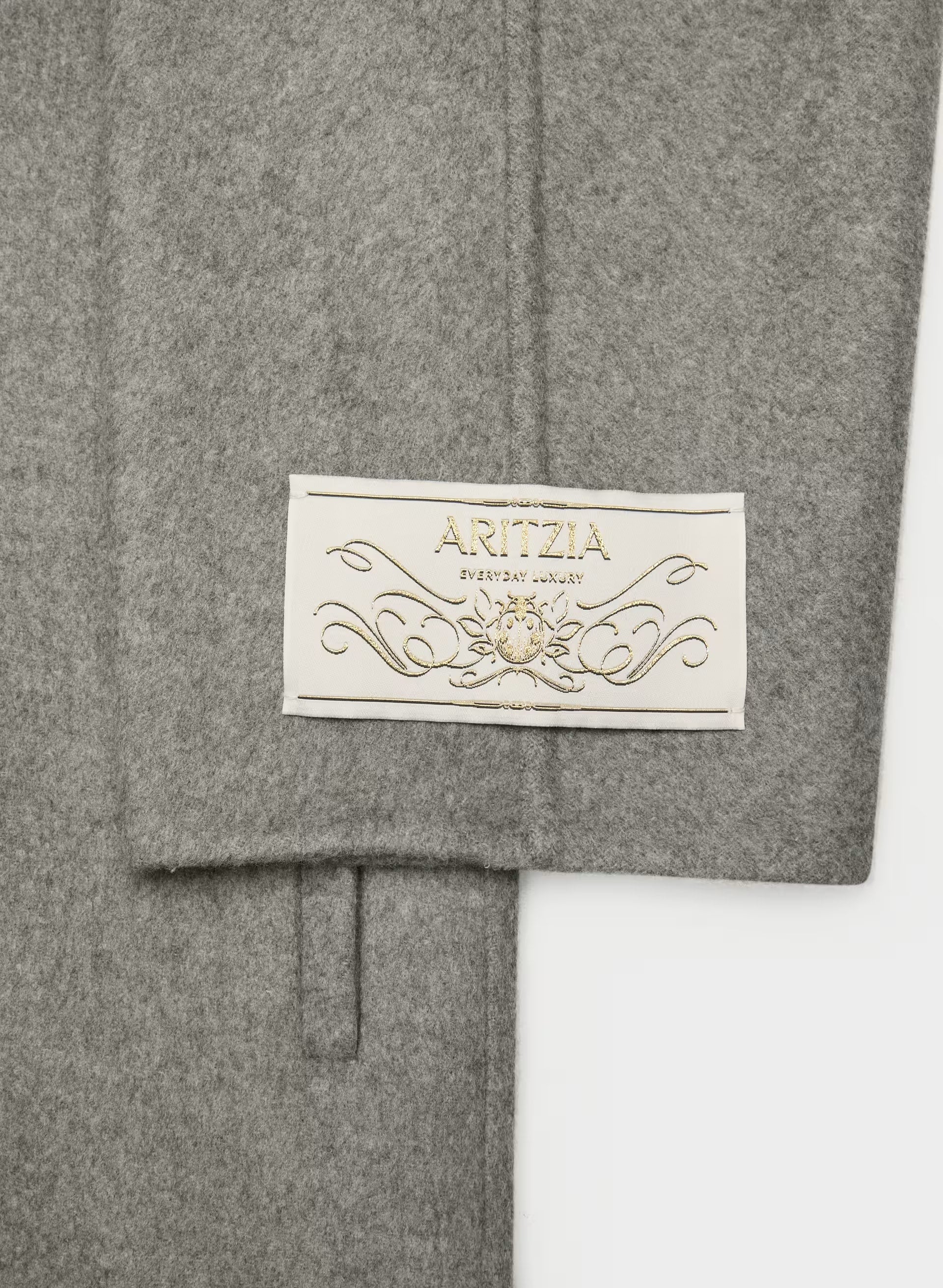 The Mezzanine Double-Faced Coat - Luxe (Re)Wool - HEATHER DARK TAUPE
