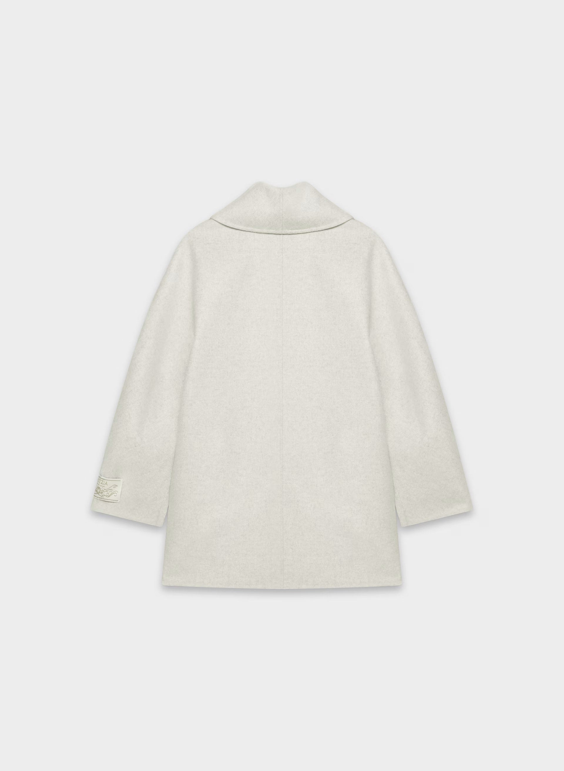 The Mezzanine Double-Faced Coat - Luxe (Re)Wool - HEATHER CARRARA GREY