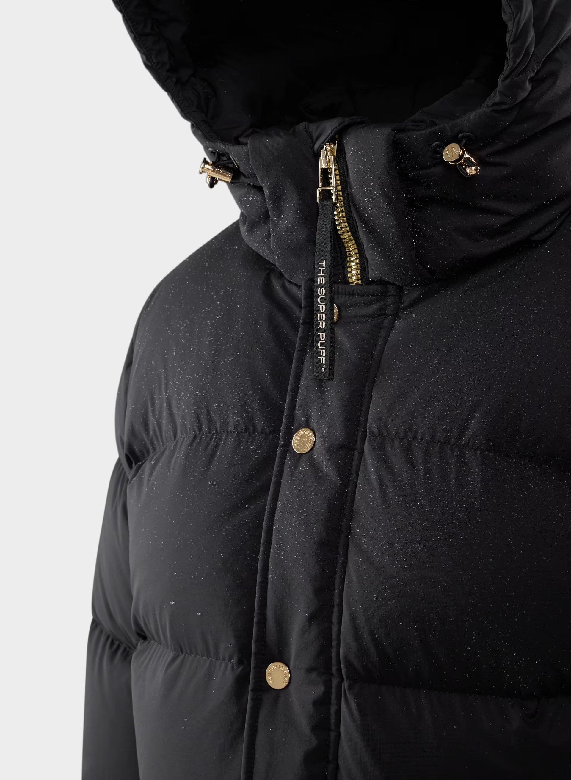 The Super Puff™ - cliMATTE™ - BLACK/SHINY GOLD