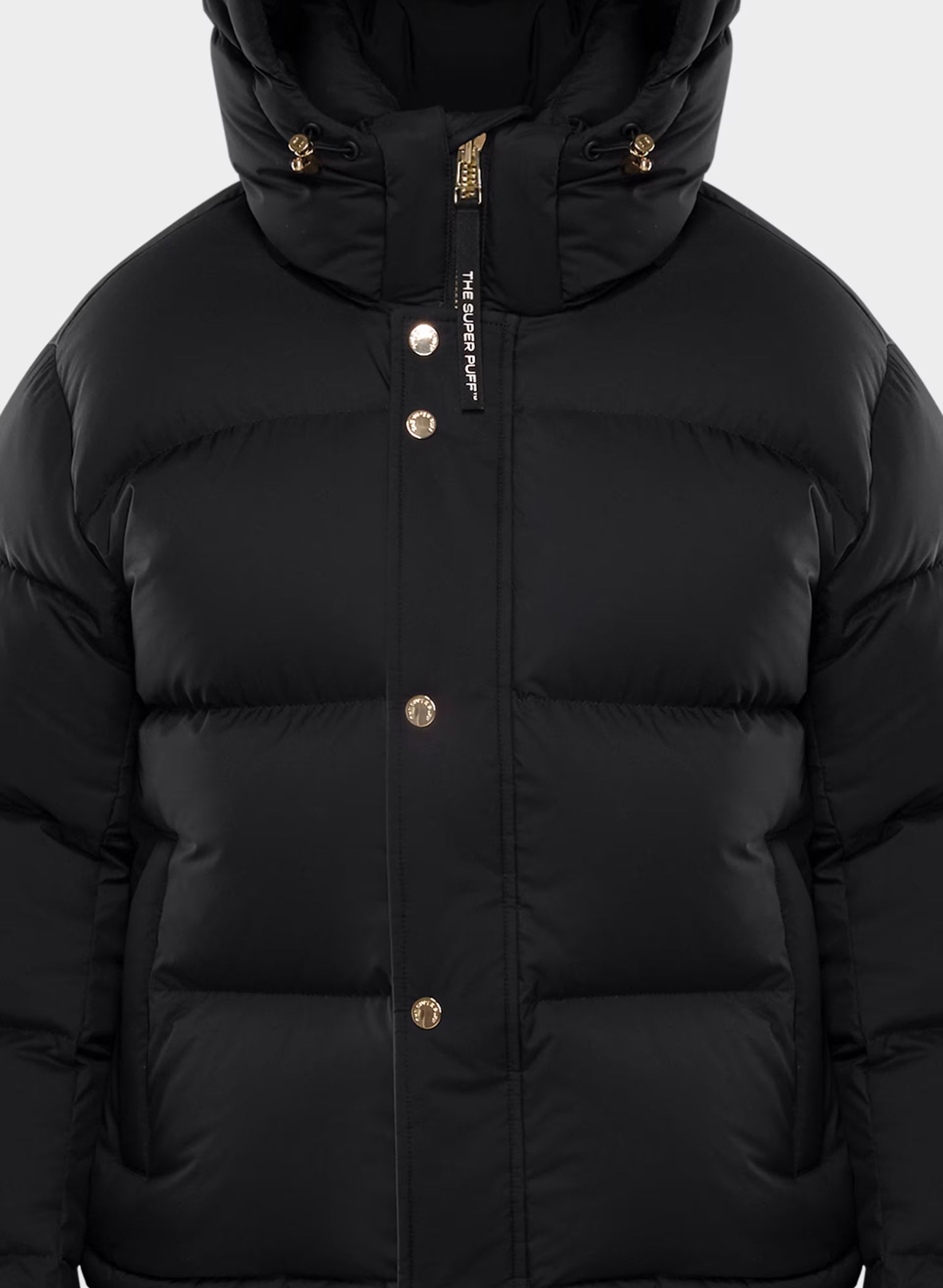 The Super Puff™ Shorty - cliMATTE™ - BLACK/SHINY GOLD