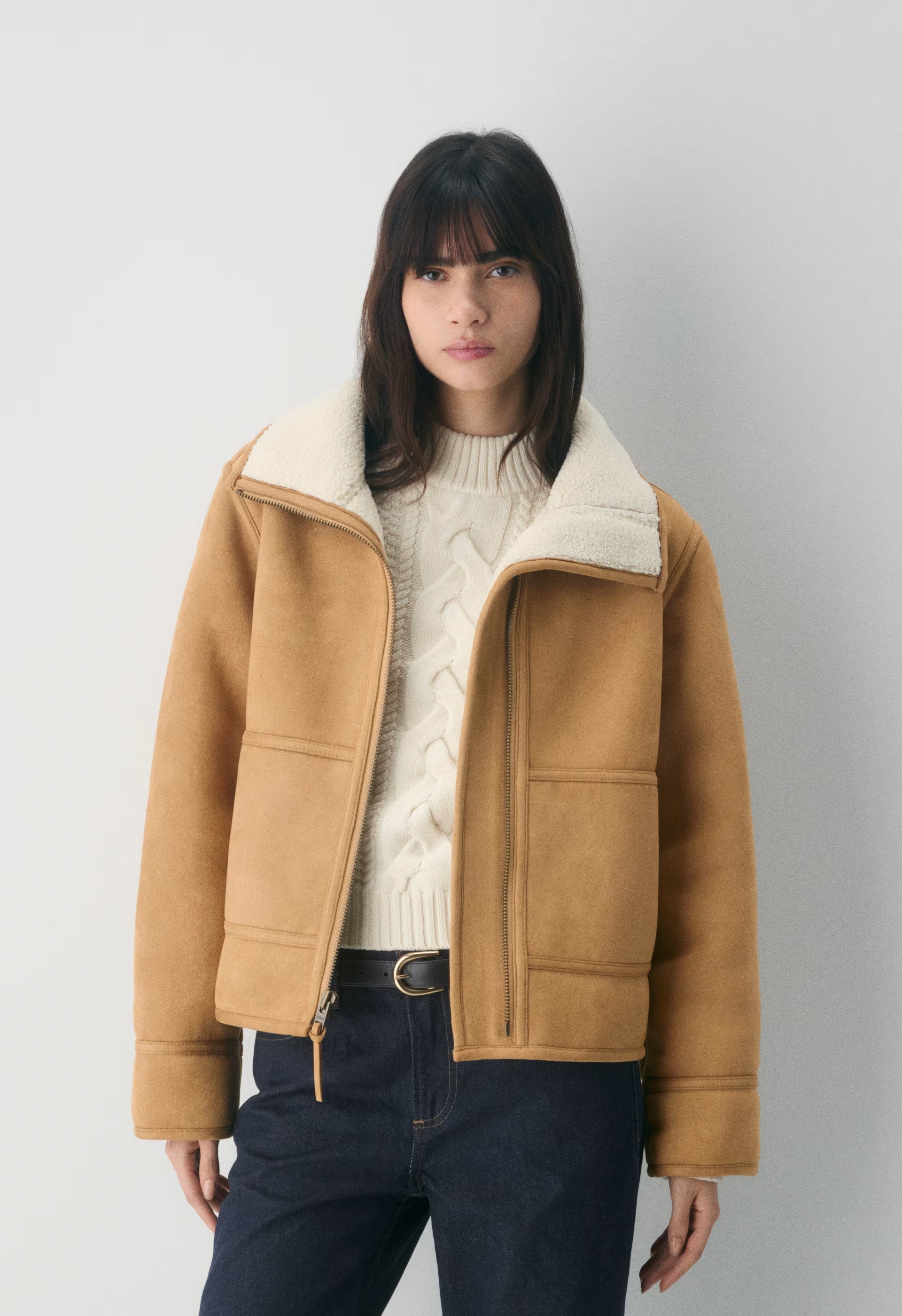 Dulcimer Coat - GOLDEN TAN /BIRCH