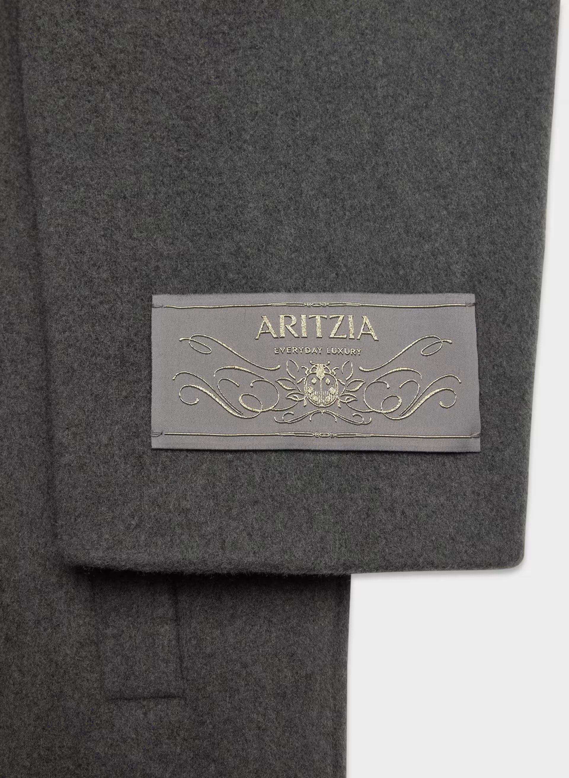 The Only Coat - Soft Wool Cashmere - HEATHER CHARCOAL