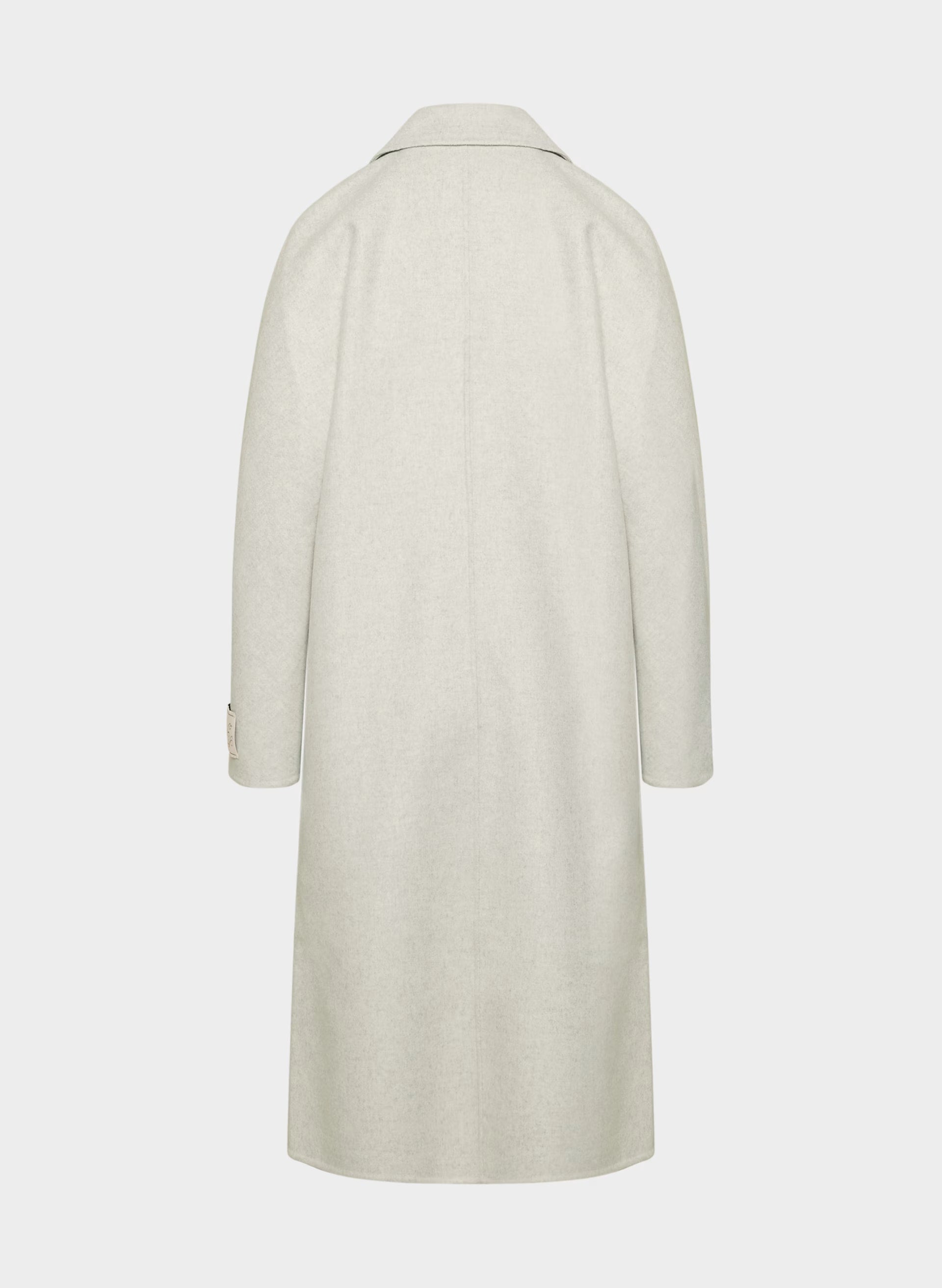 The Slouch™ Double-Faced Coat - Luxe (Re)Wool - HEATHER CARRARA GREY