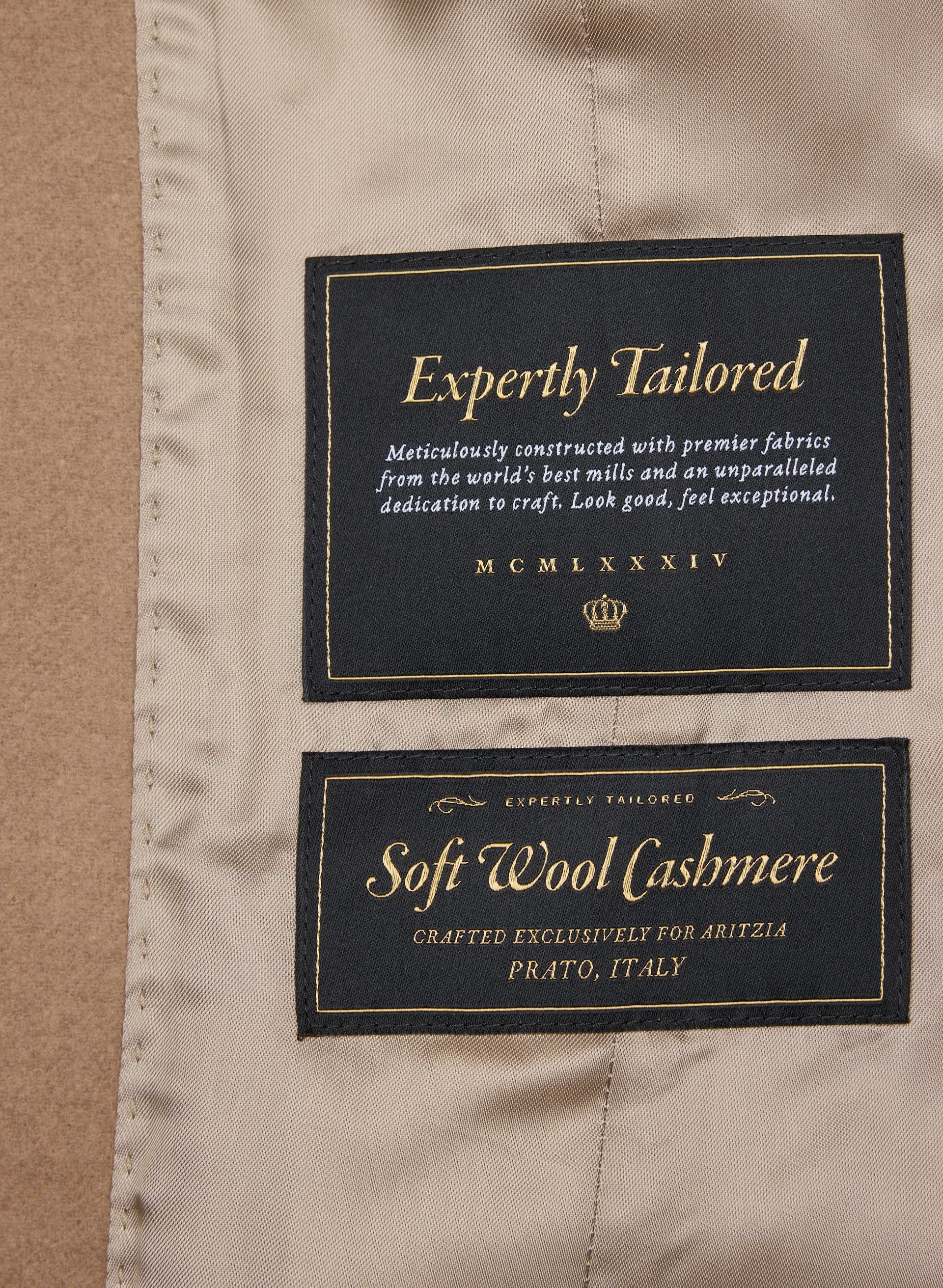 The Connor Coat - Soft Wool Cashmere - SAVILLE