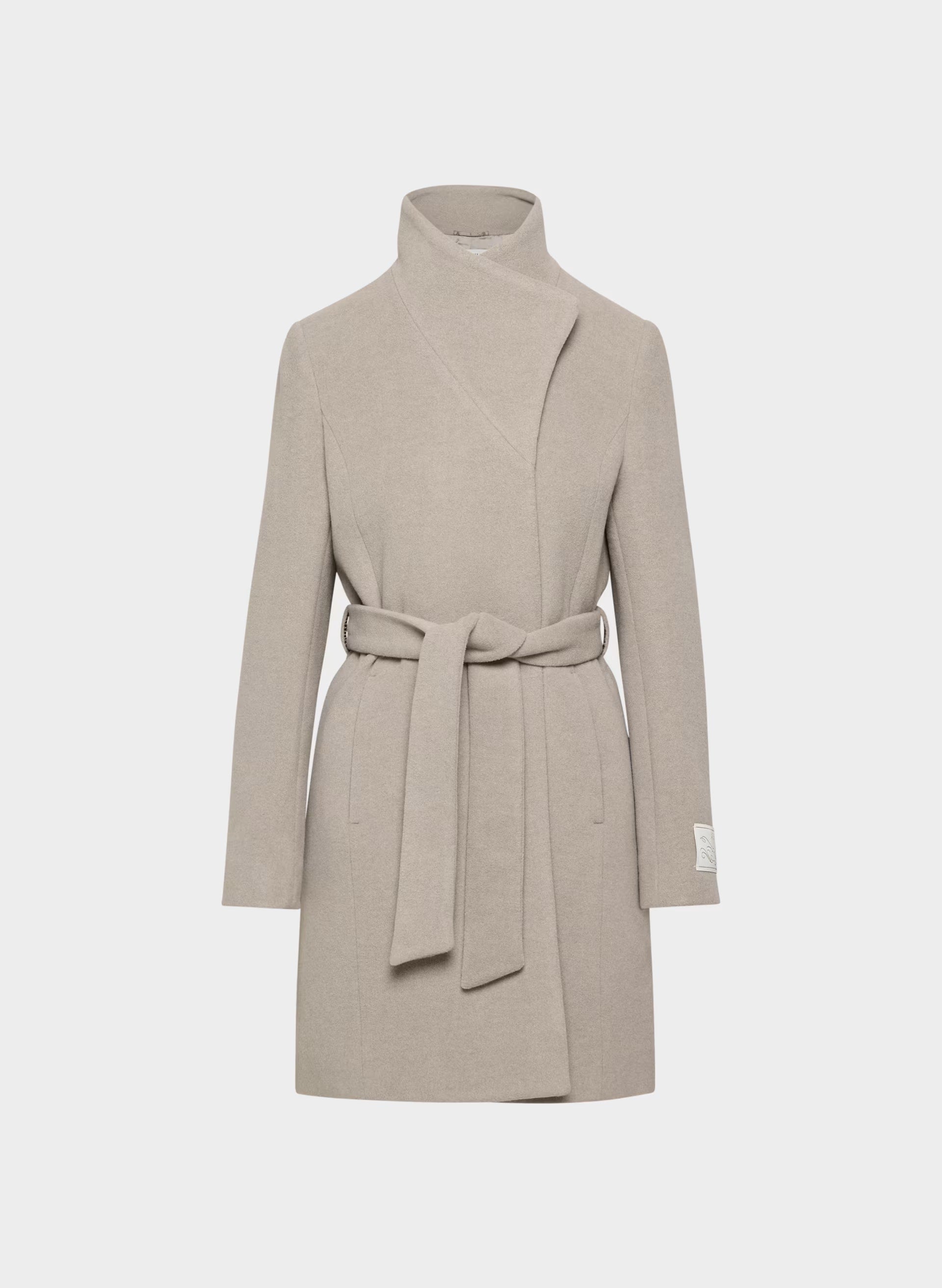The Connor Coat - Soft Wool Cashmere - HEATHER WARM TAUPE
