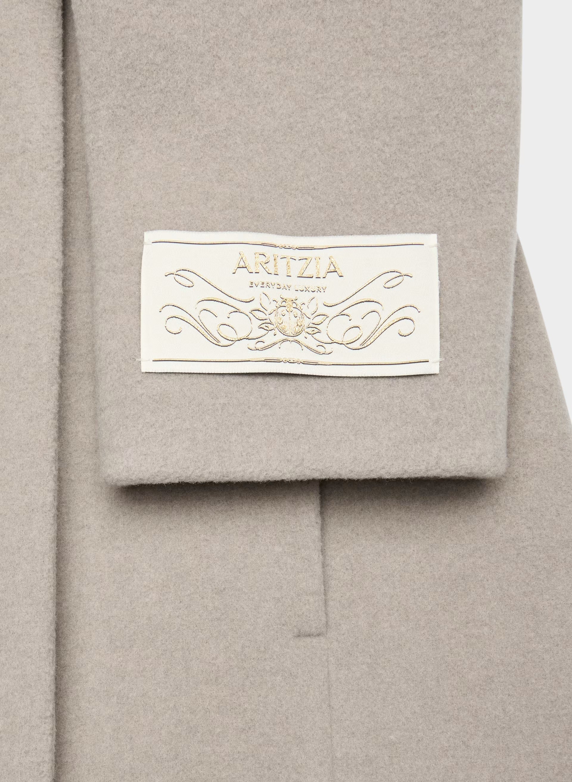 The Connor Coat - Soft Wool Cashmere - HEATHER WARM TAUPE