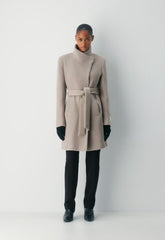 The Connor Coat - Soft Wool Cashmere - HEATHER WARM TAUPE