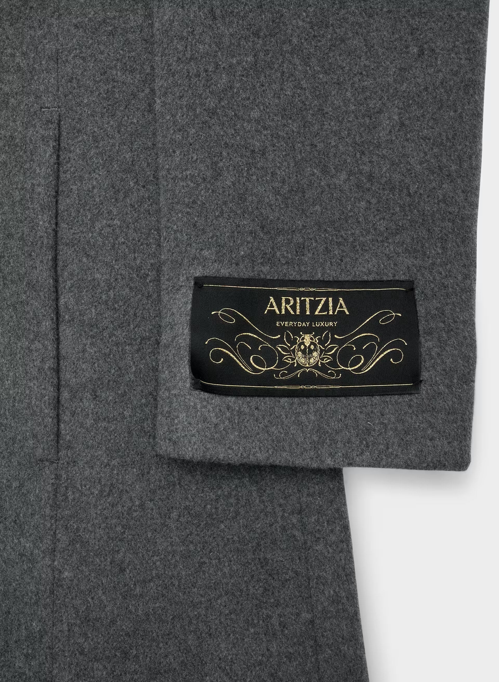 The Connor Coat - Soft Wool Cashmere - HEATHER CHARCOAL