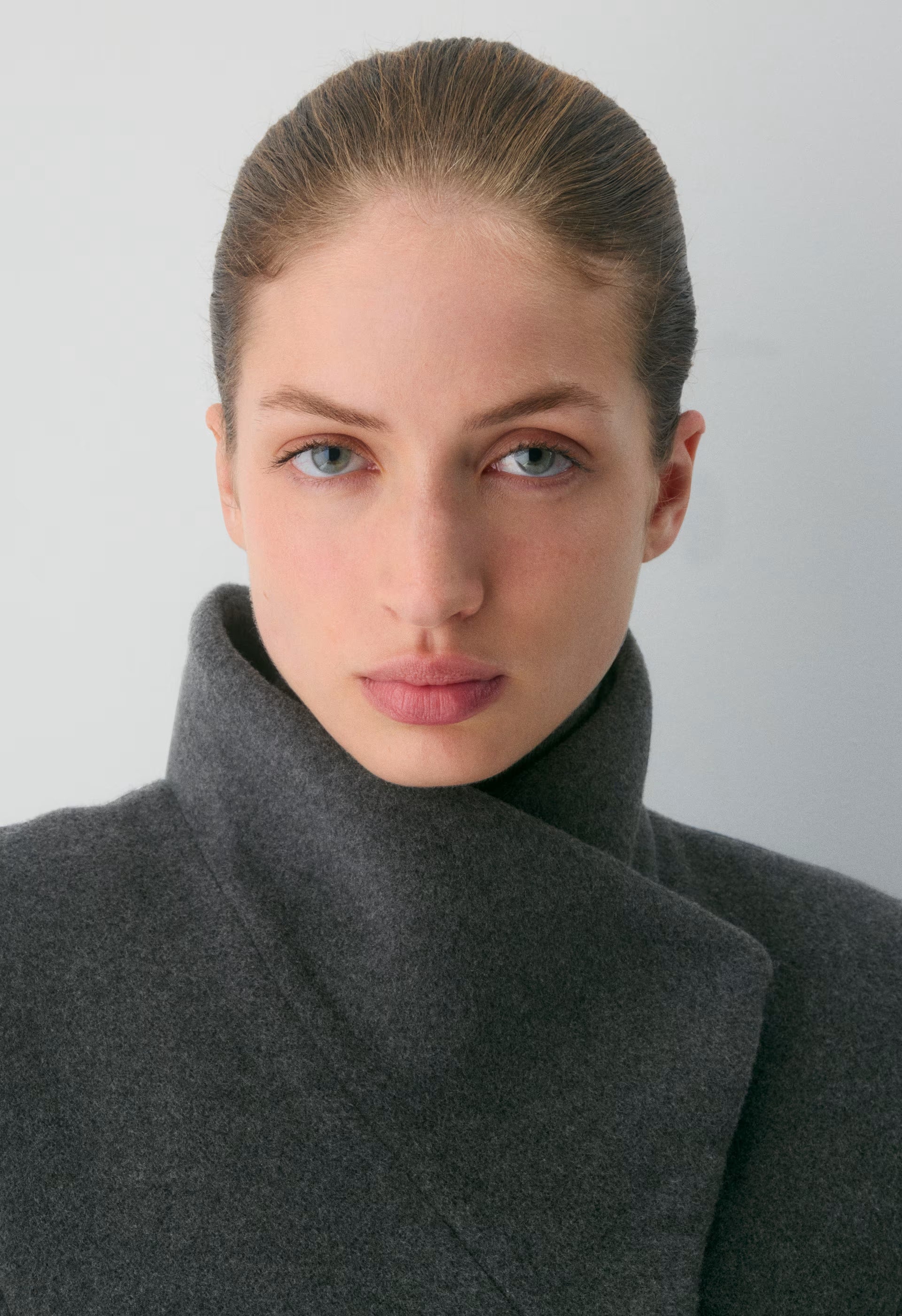 The Connor Coat - Soft Wool Cashmere - HEATHER CHARCOAL