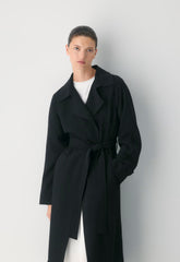 The Splendor Trench Coat - Crepette™ - BLACK