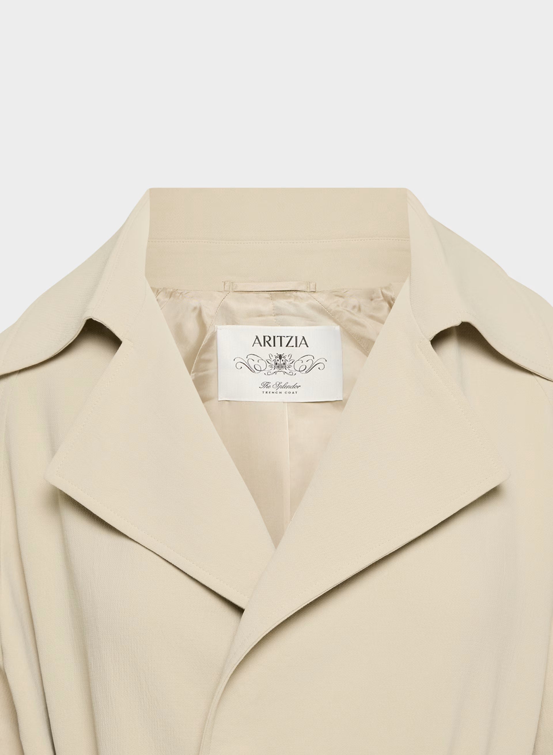 The Splendor Trench Coat - Crepette™ - MARCONA BEIGE