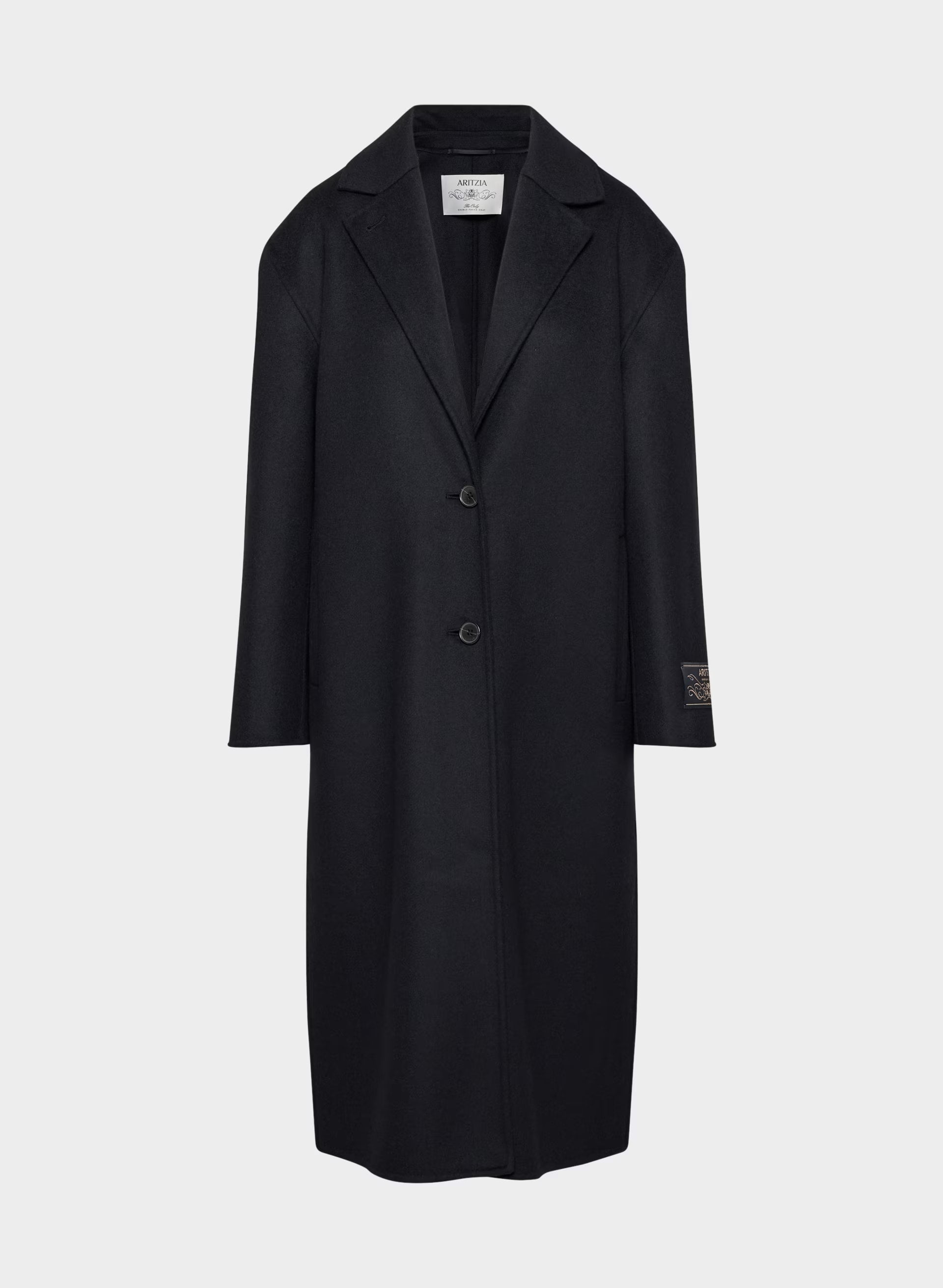 The Only Double-Faced Coat - Luxe (Re)Wool - DARK NIGHT NAVY