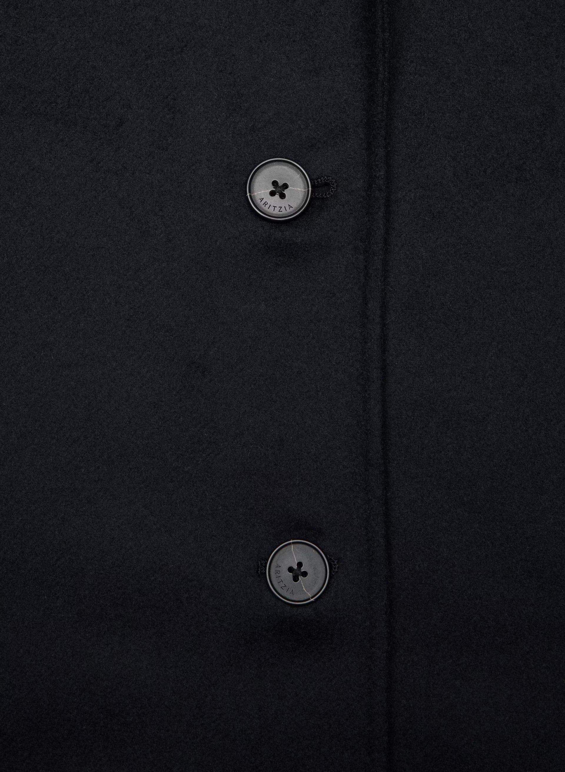 The Only Double-Faced Coat - Luxe (Re)Wool - DARK NIGHT NAVY