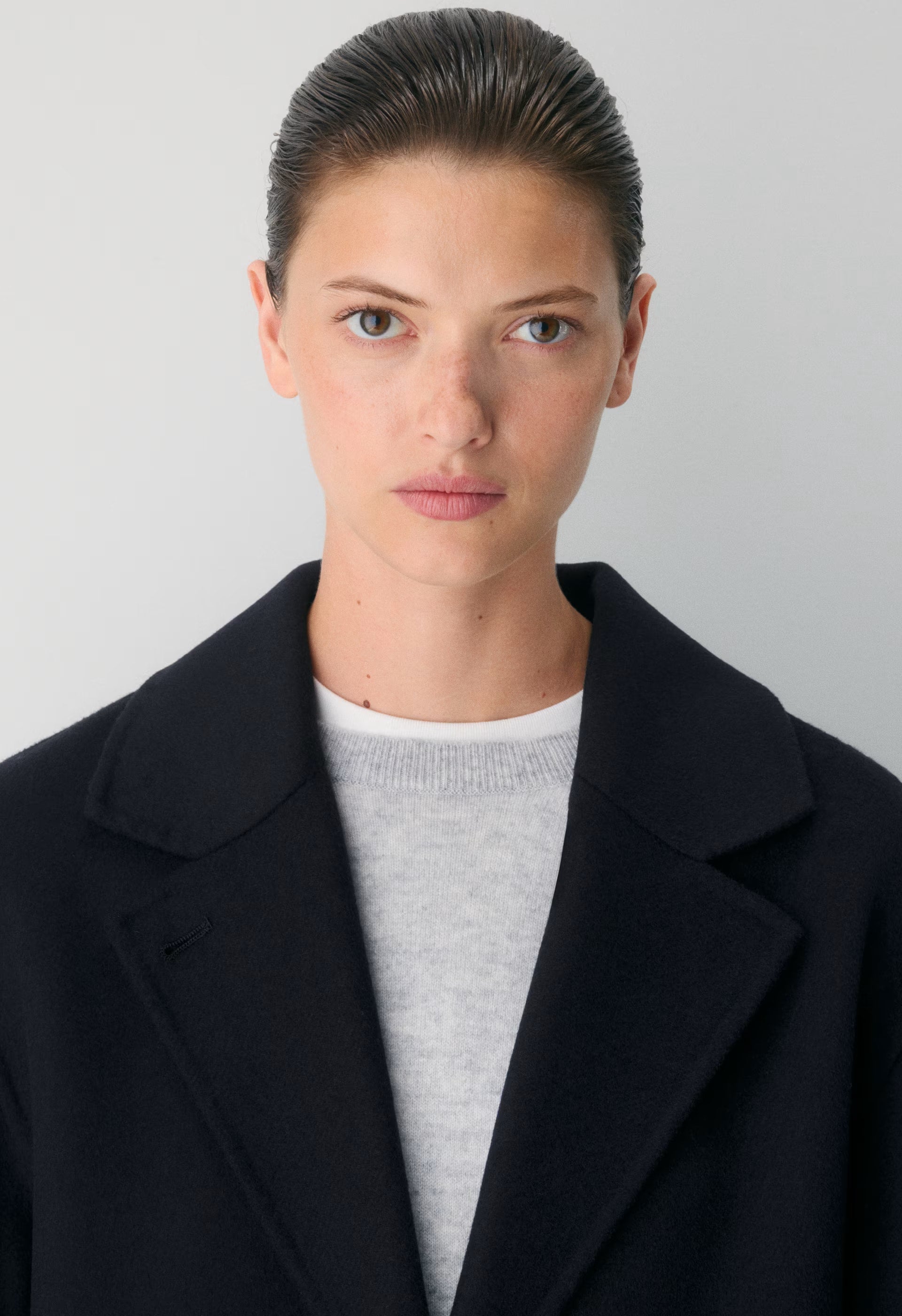 The Only Double-Faced Coat - Luxe (Re)Wool - DARK NIGHT NAVY