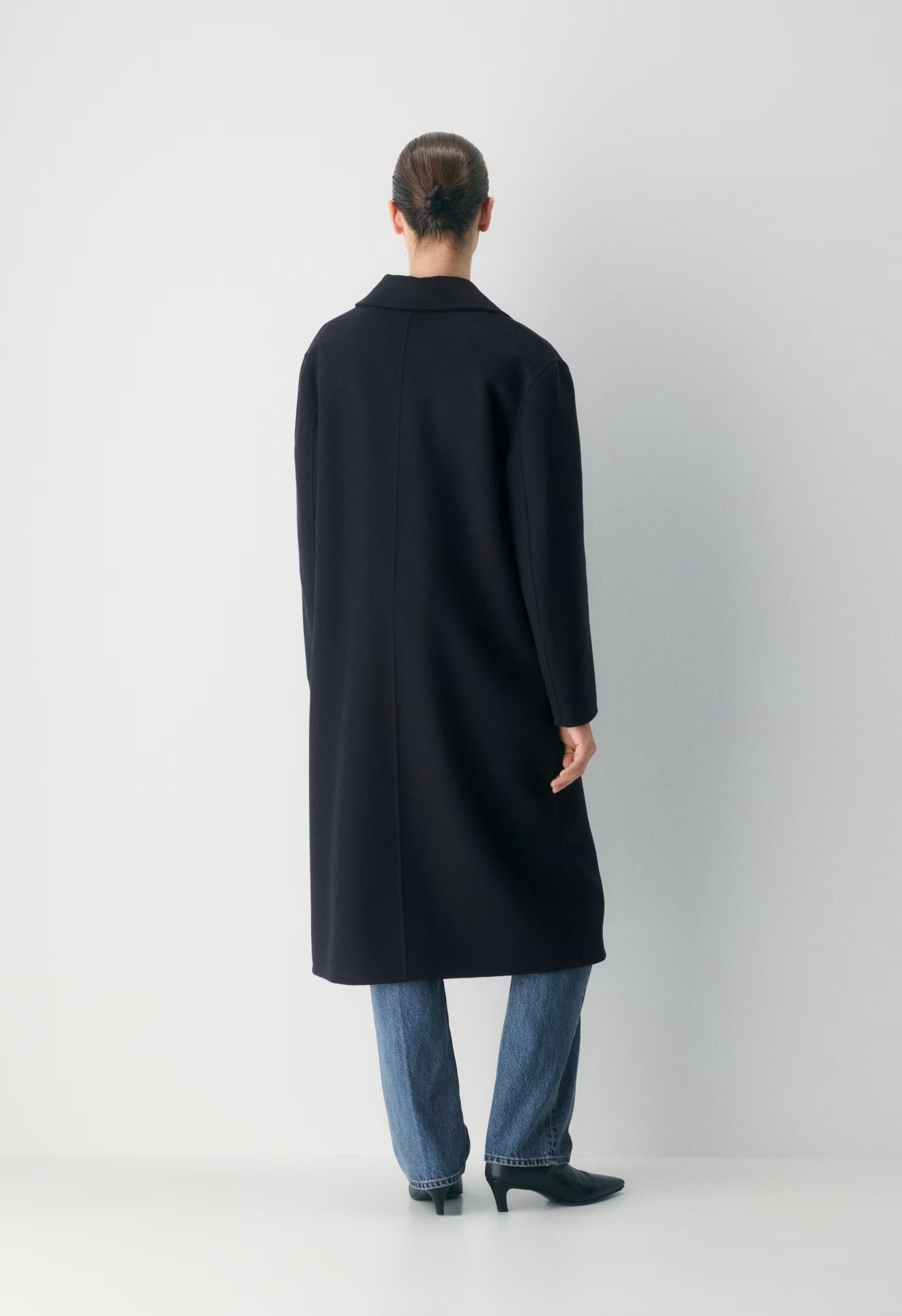 The Only Double-Faced Coat - Luxe (Re)Wool - DARK NIGHT NAVY