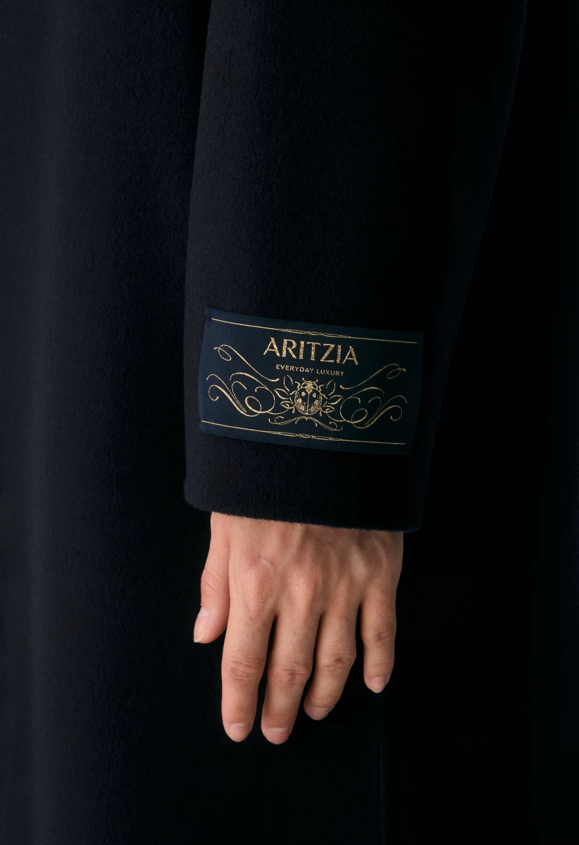 The Only Double-Faced Coat - Luxe (Re)Wool - DARK NIGHT NAVY